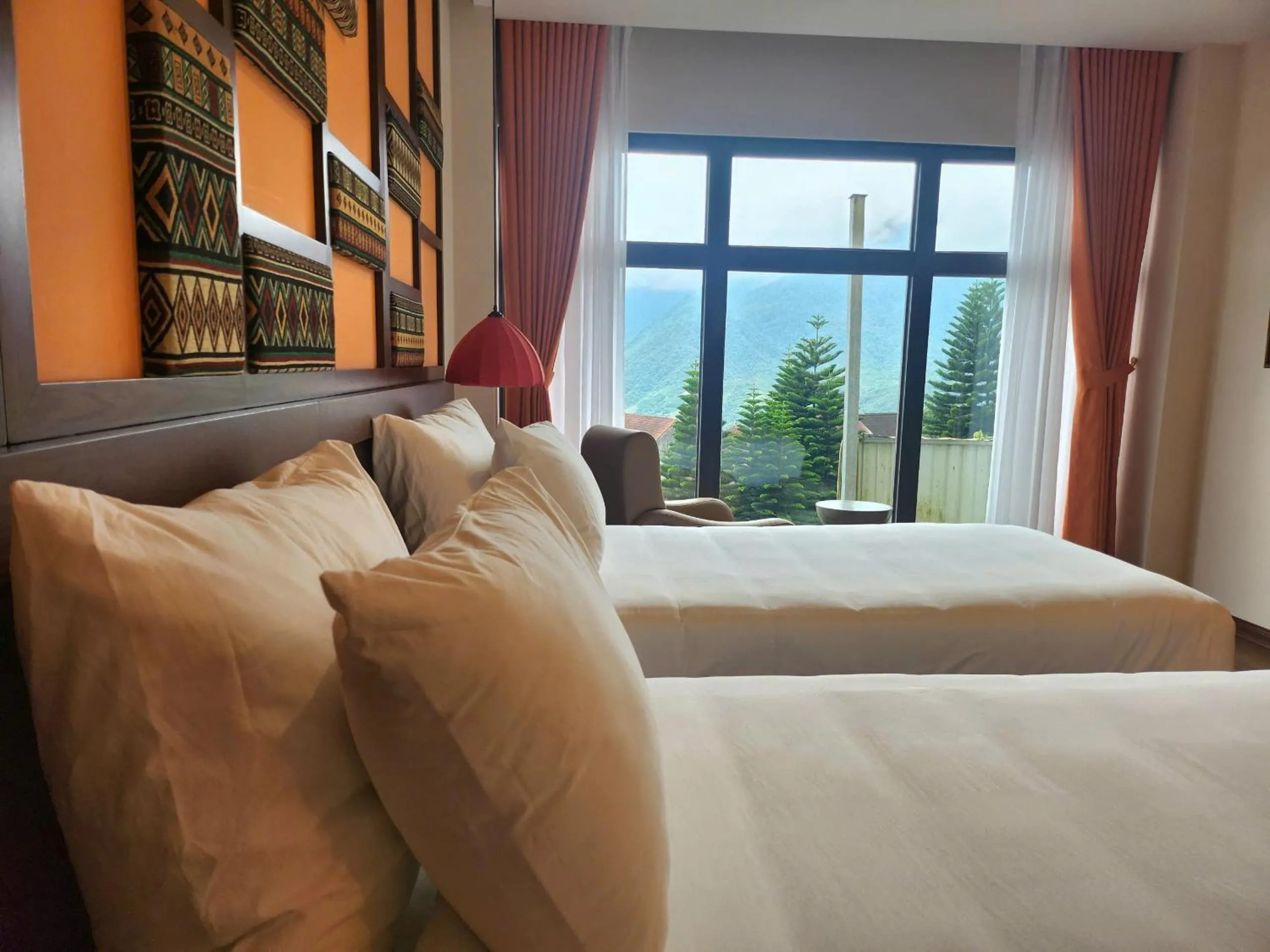 Bed in Lestar Hotel Sapa