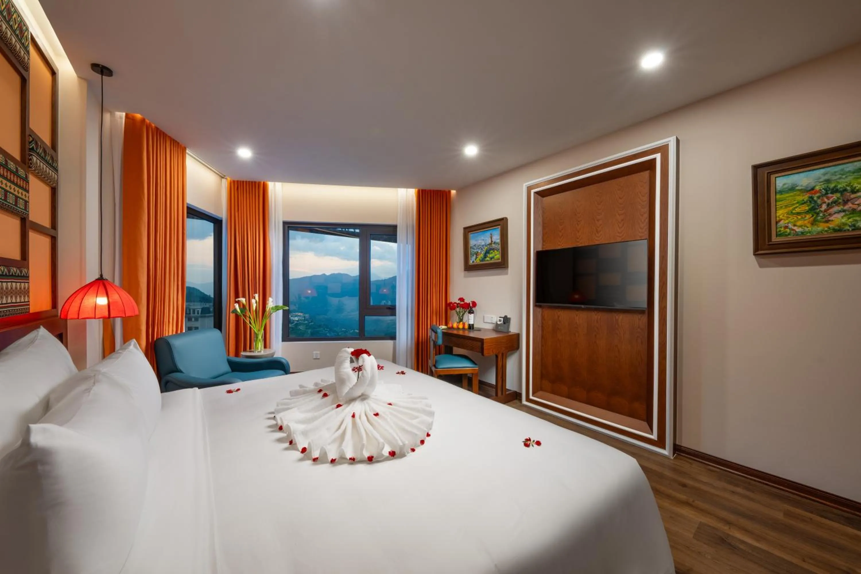 Bedroom, Bed in Lestar Hotel Sapa