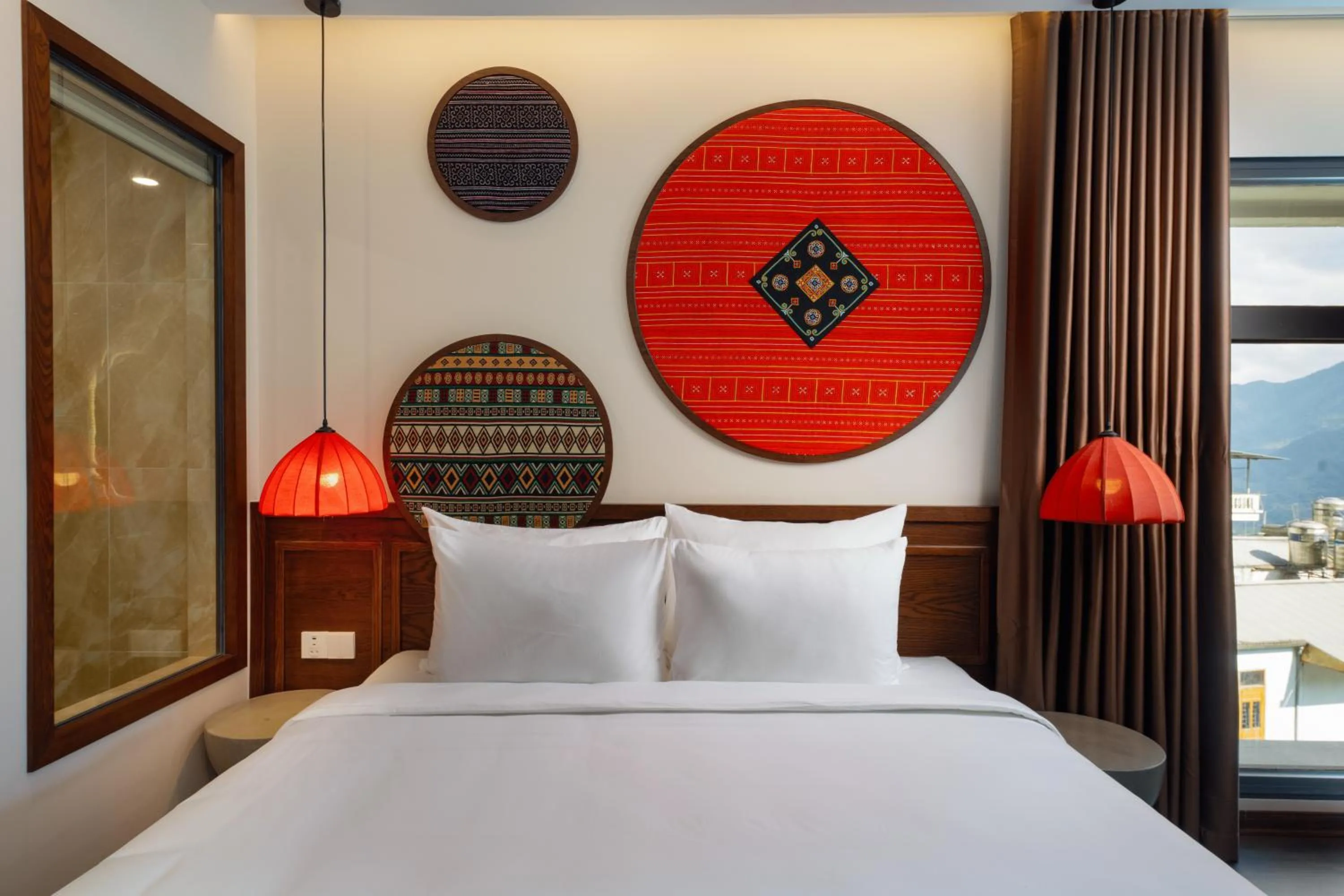 Bed in Lestar Hotel Sapa