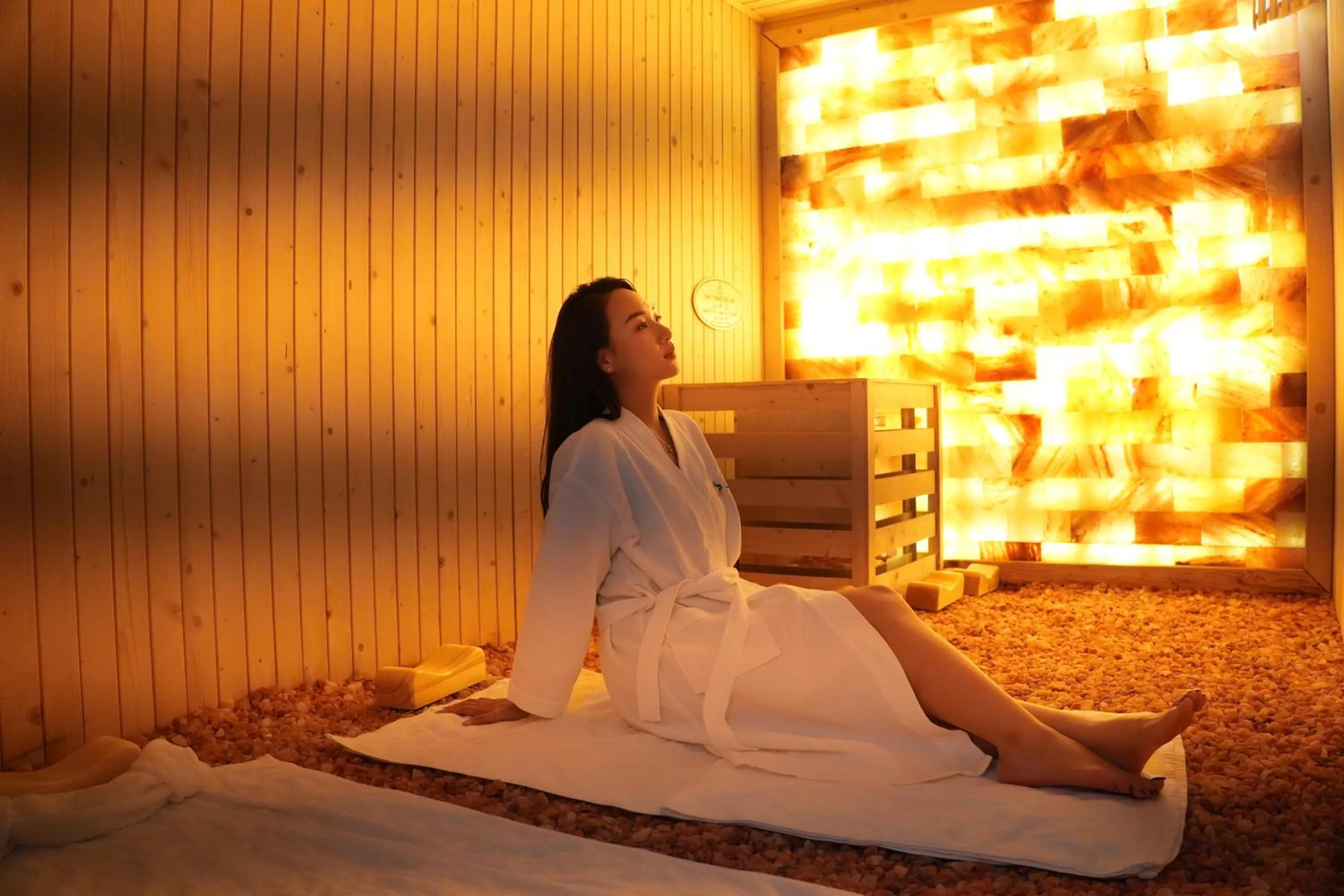 Steam room in Lestar Hotel Sapa