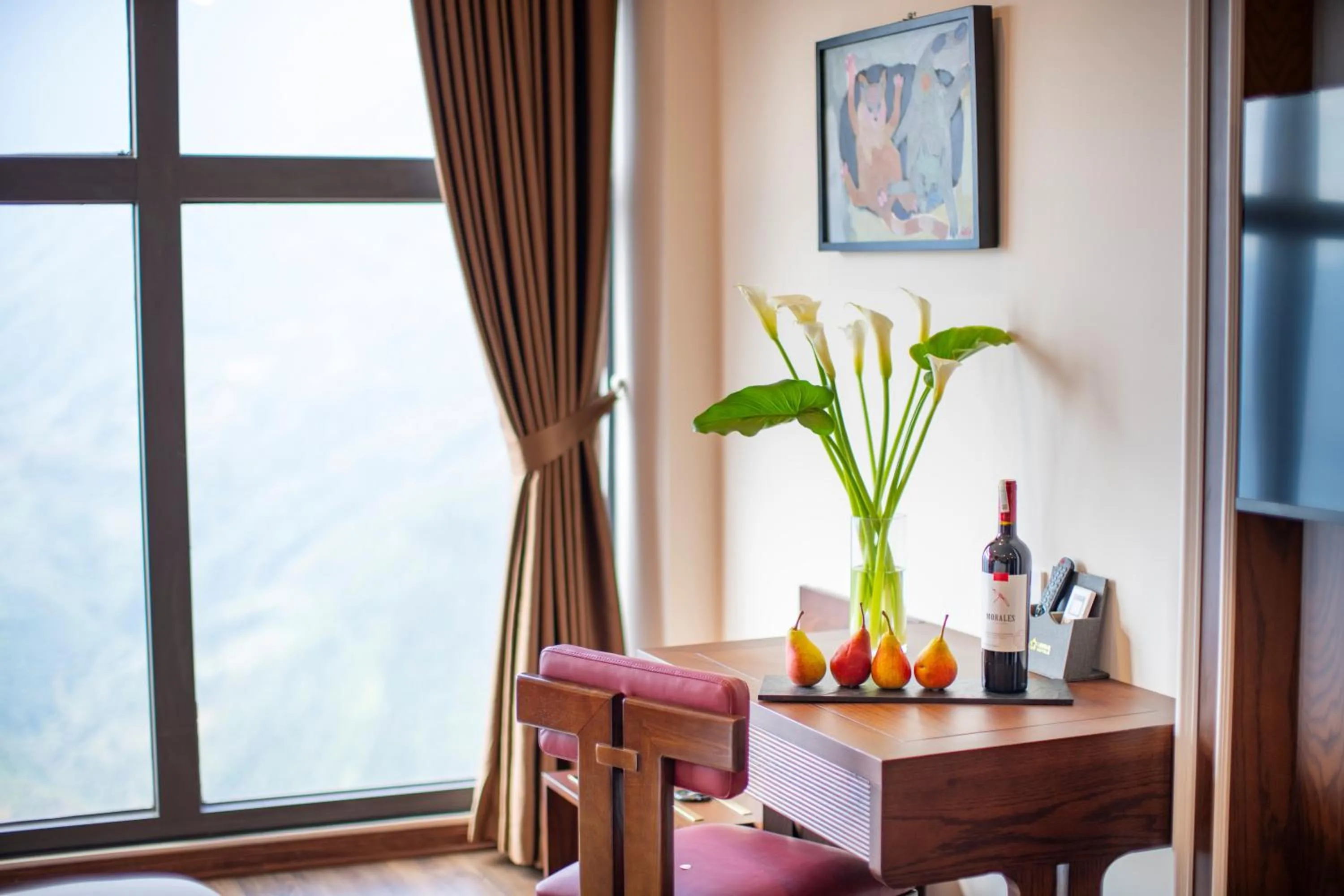 Seating area in Lestar Hotel Sapa
