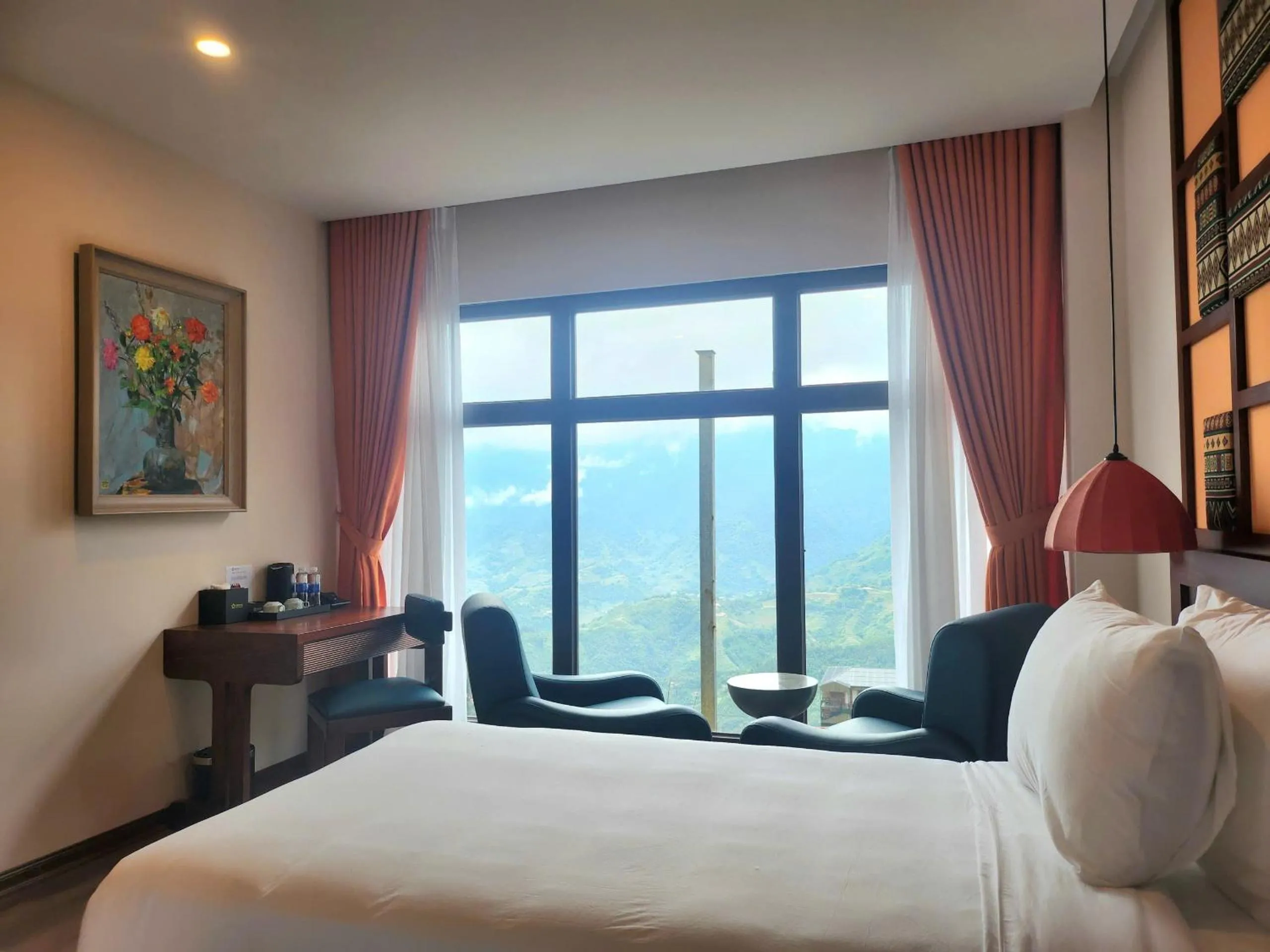 Bed in Lestar Hotel Sapa