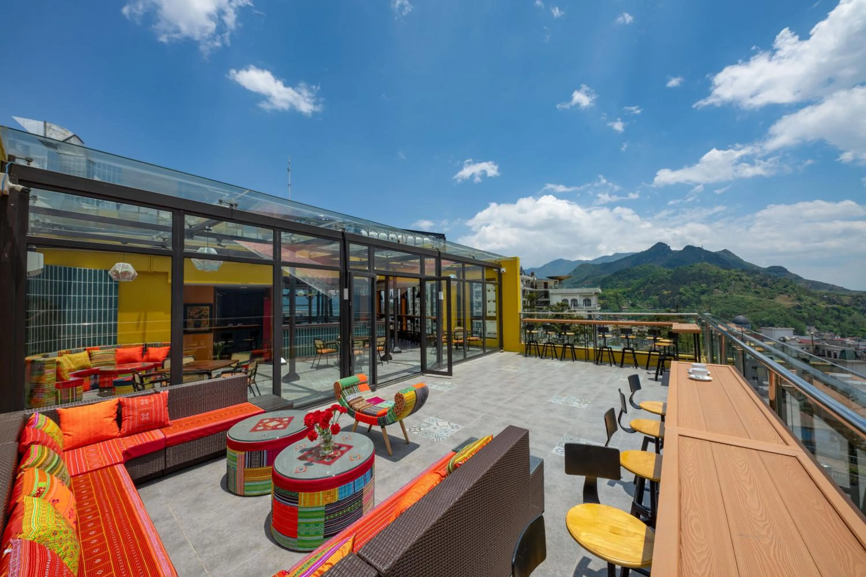 sunbed in Lestar Hotel Sapa