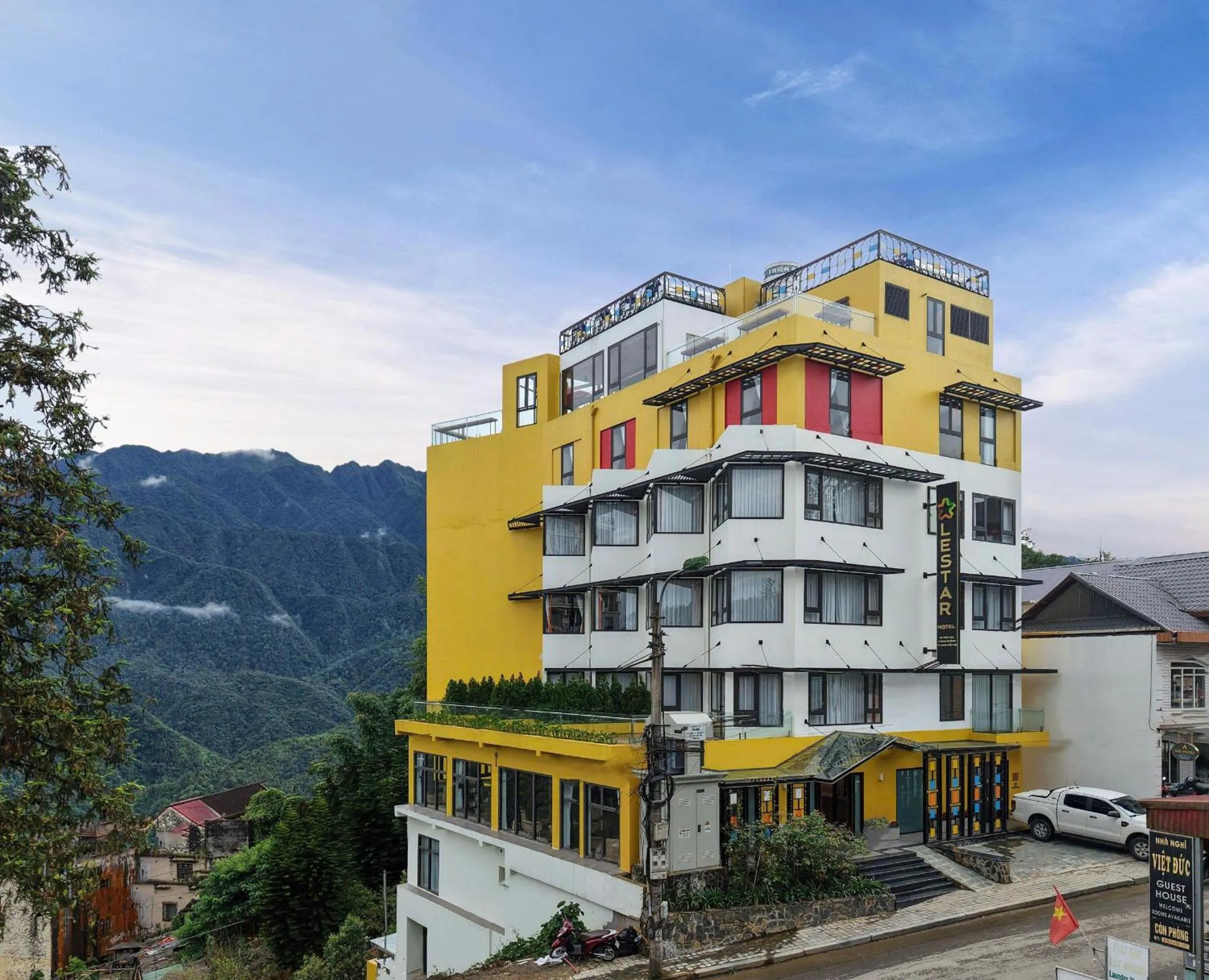 Property building in Lestar Hotel Sapa
