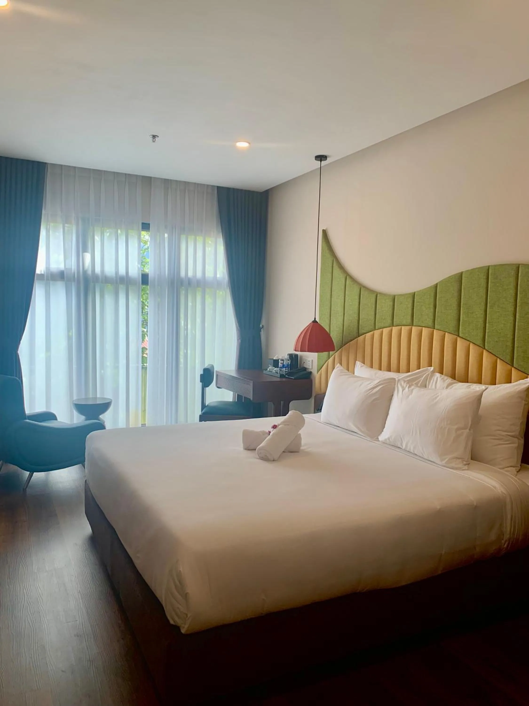 Bed in Lestar Hotel Sapa