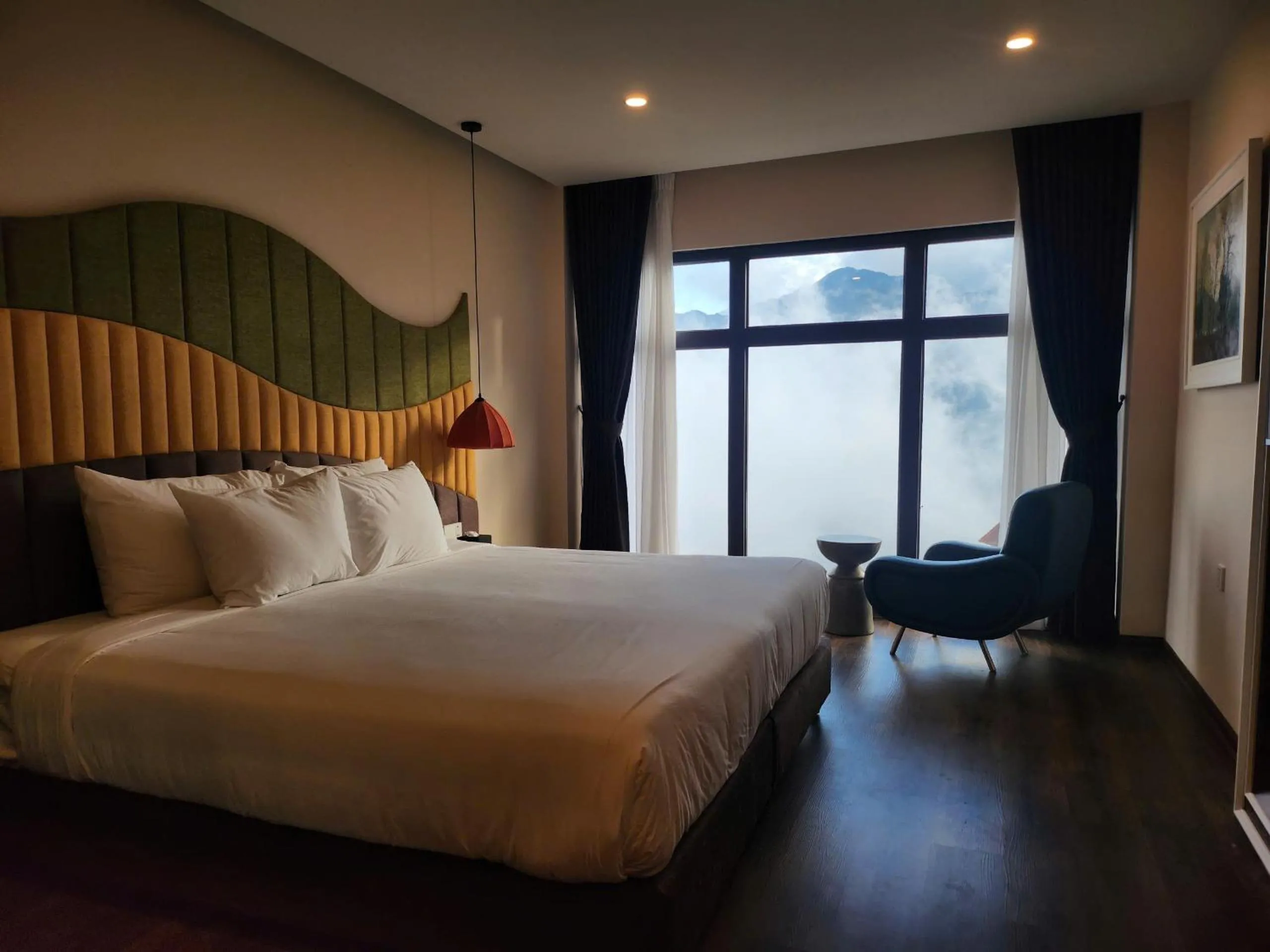 Bed in Lestar Hotel Sapa