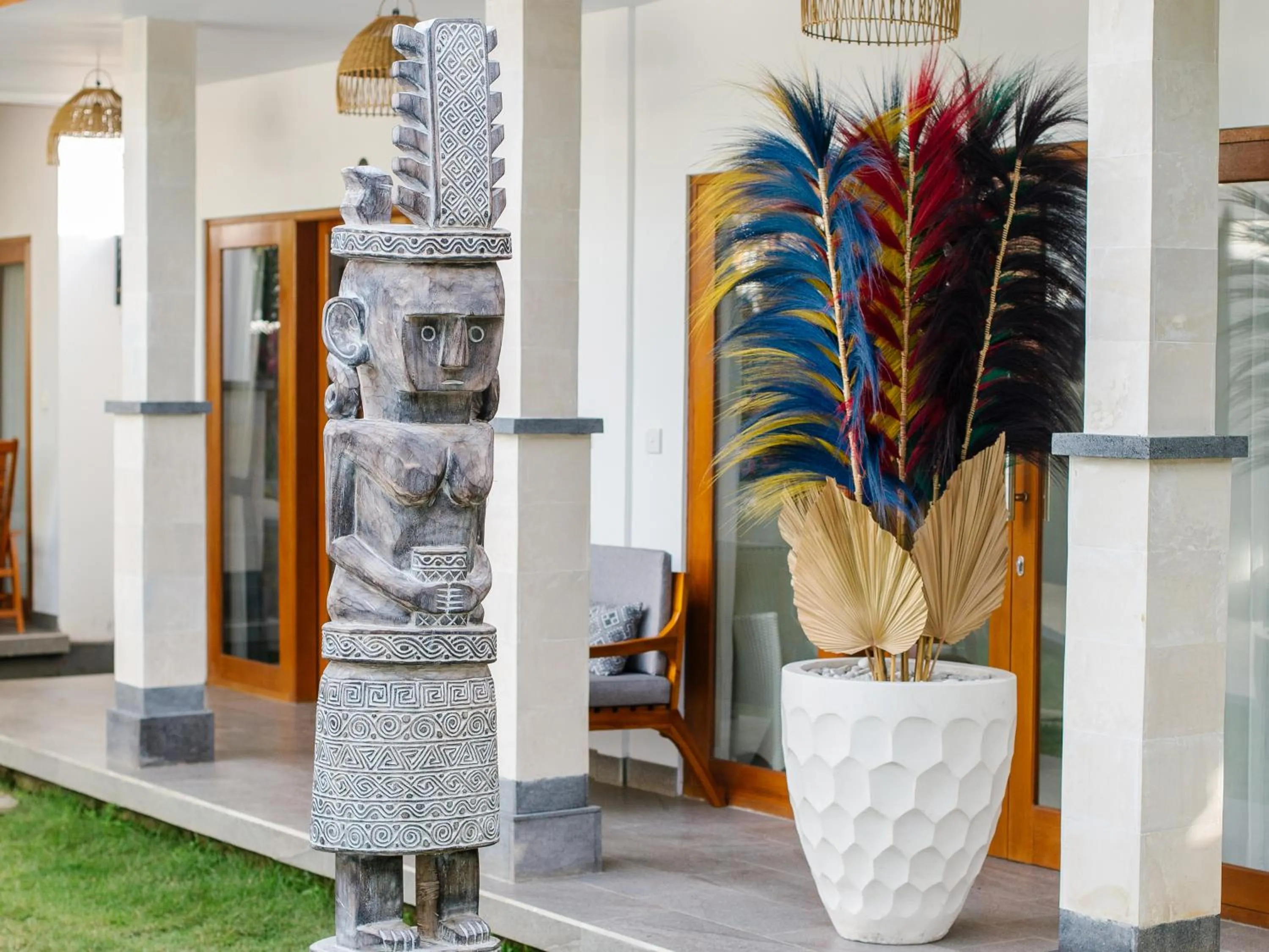 Garden in Bubu Homestay Tulamben