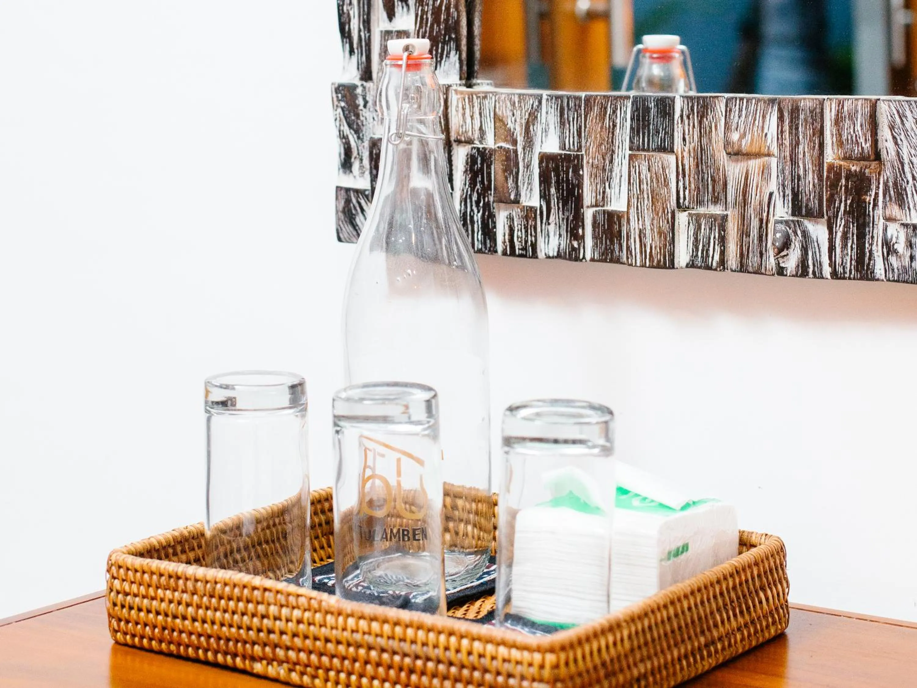 Drinks in Bubu Homestay Tulamben