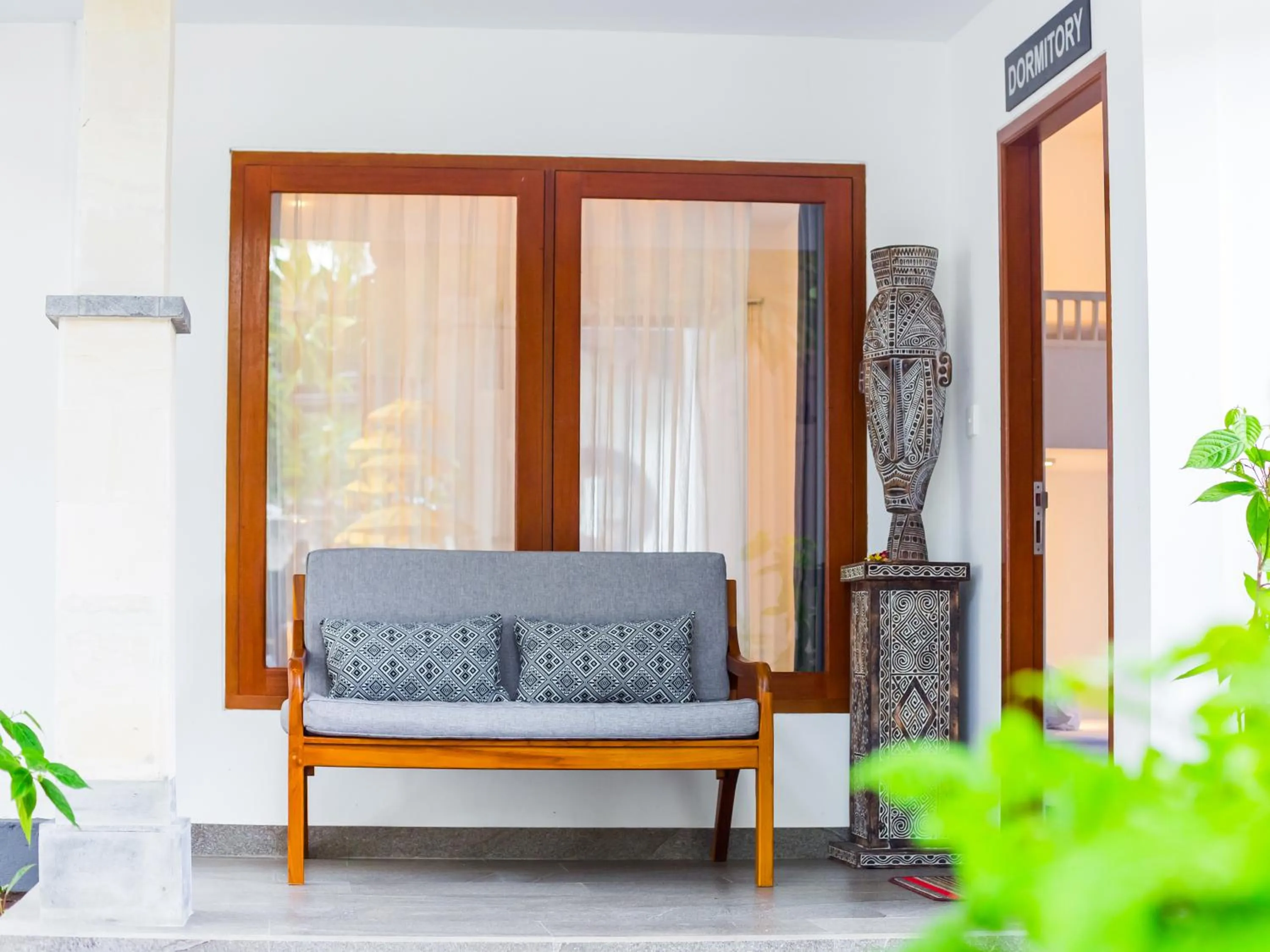 Balcony/Terrace in Bubu Homestay Tulamben