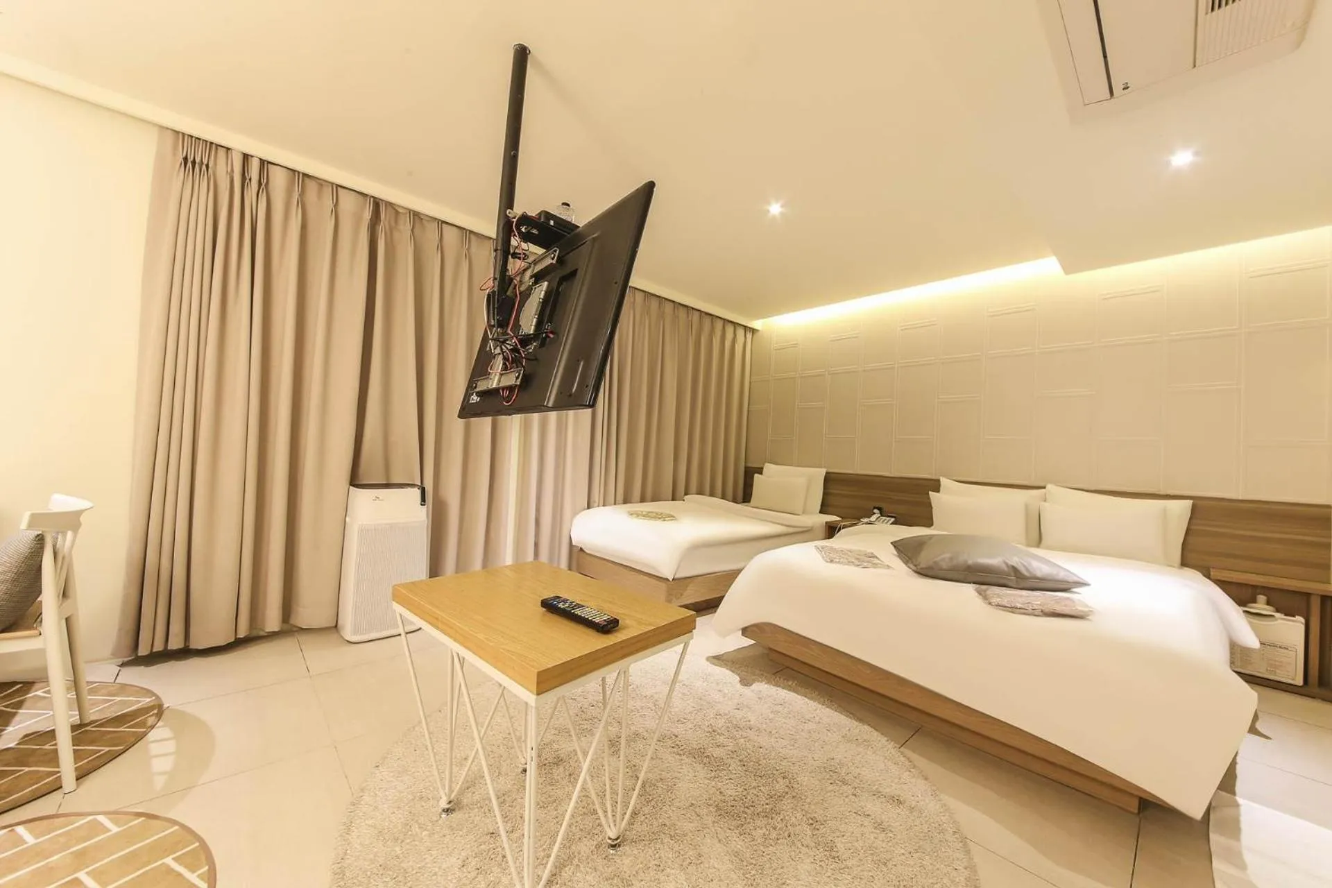 Bed in Hotel Yaja Sasang Terminal