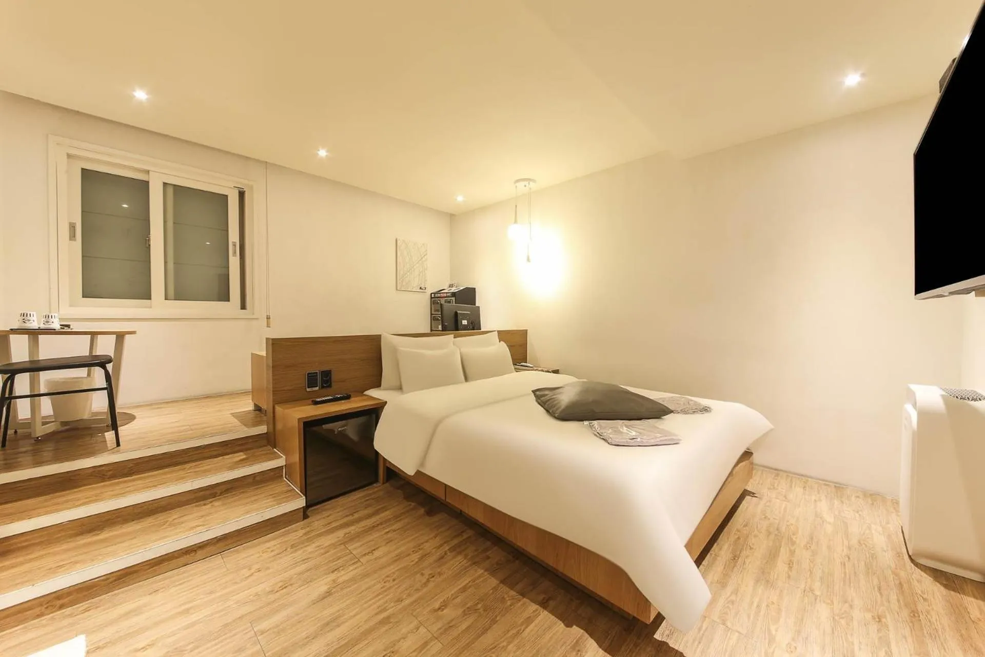 Bed in Hotel Yaja Sasang Terminal