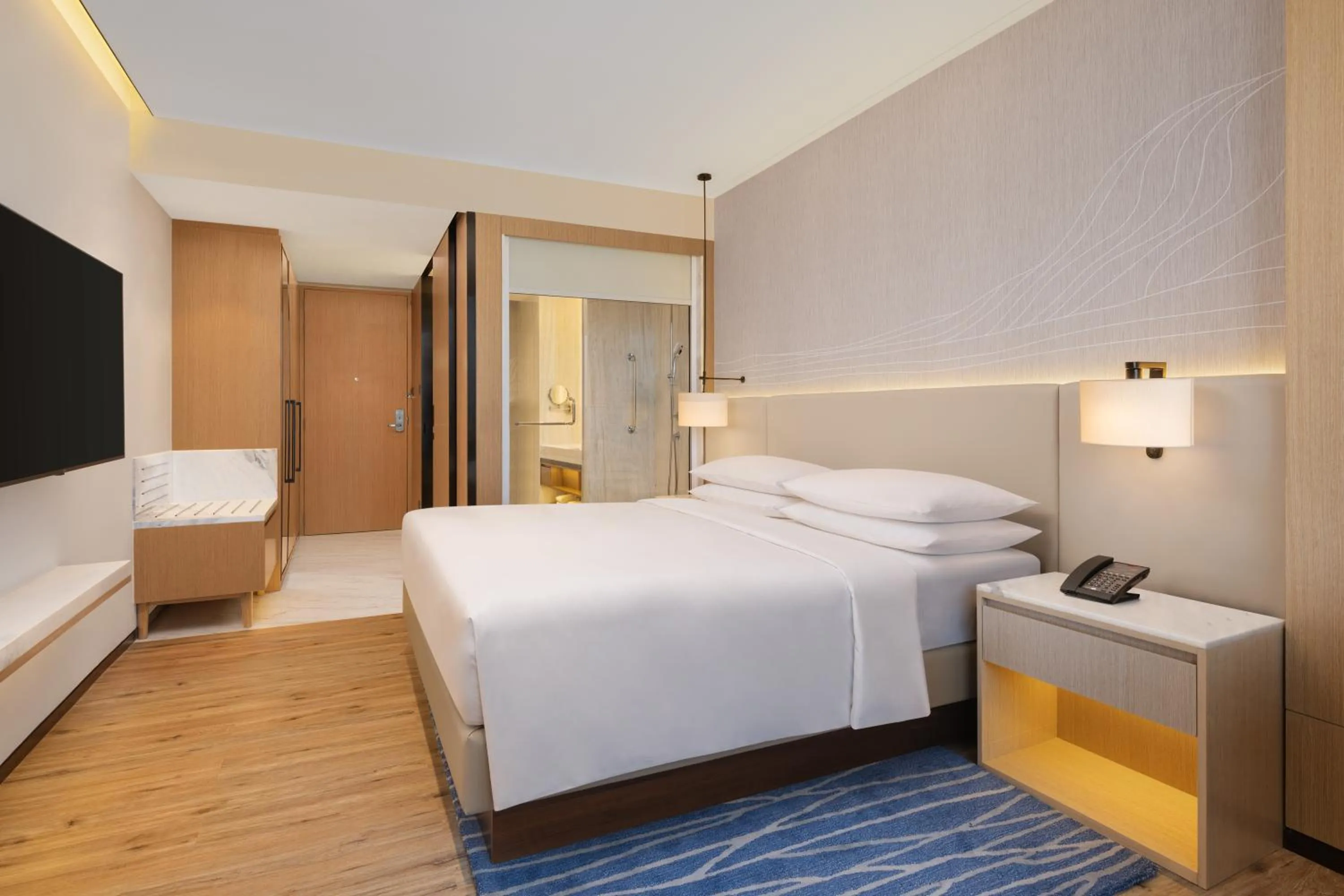 Bed in Courtyard by Marriott Ranchi