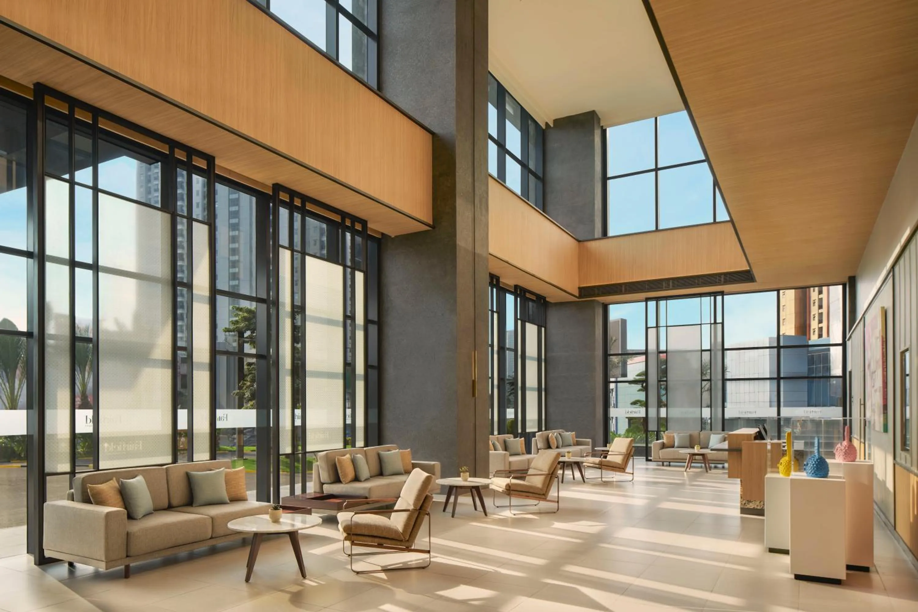 Lobby or reception in Fairfield by Marriott Bekasi