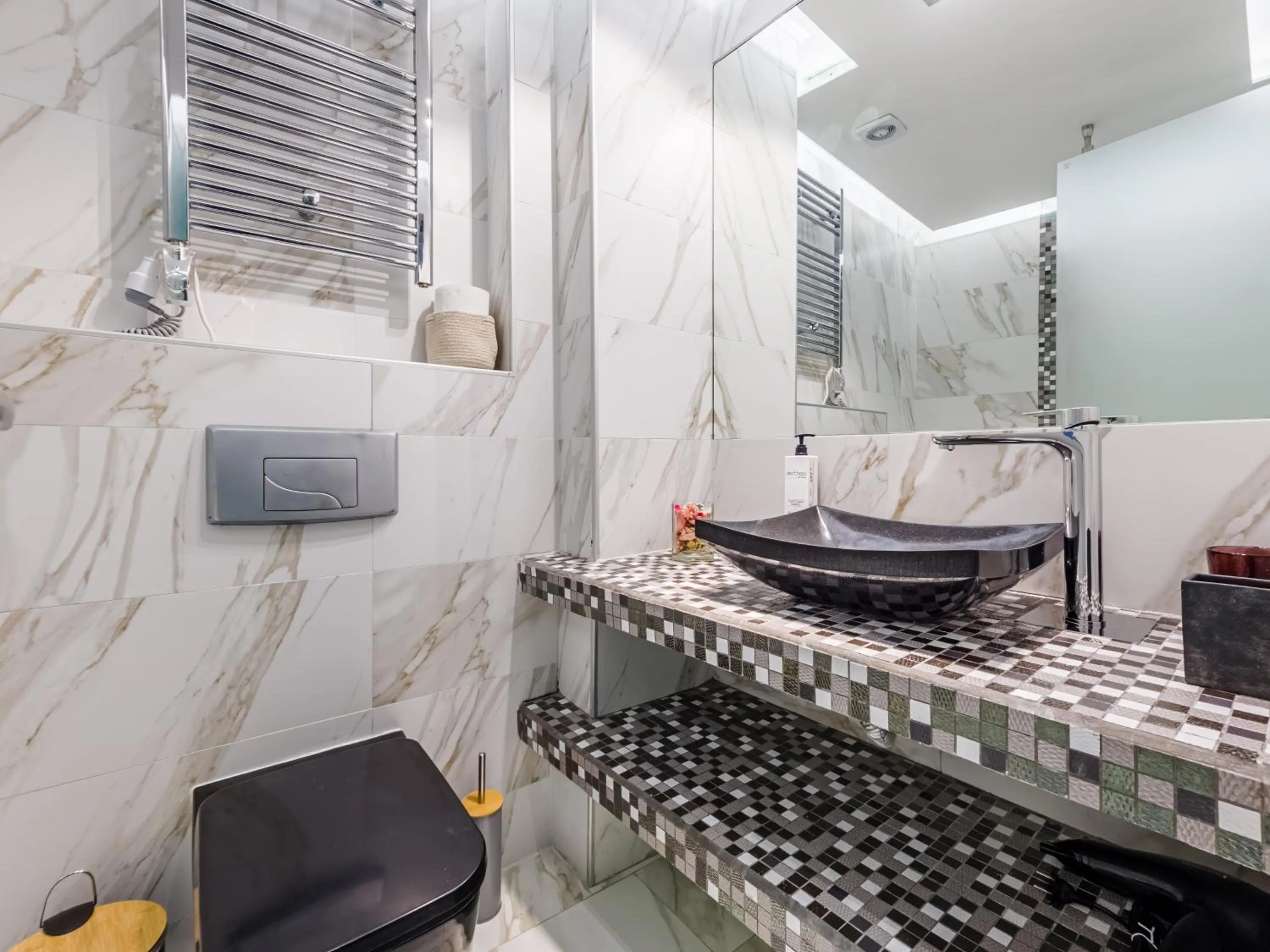 Bathroom in Alpha Luxury Suites