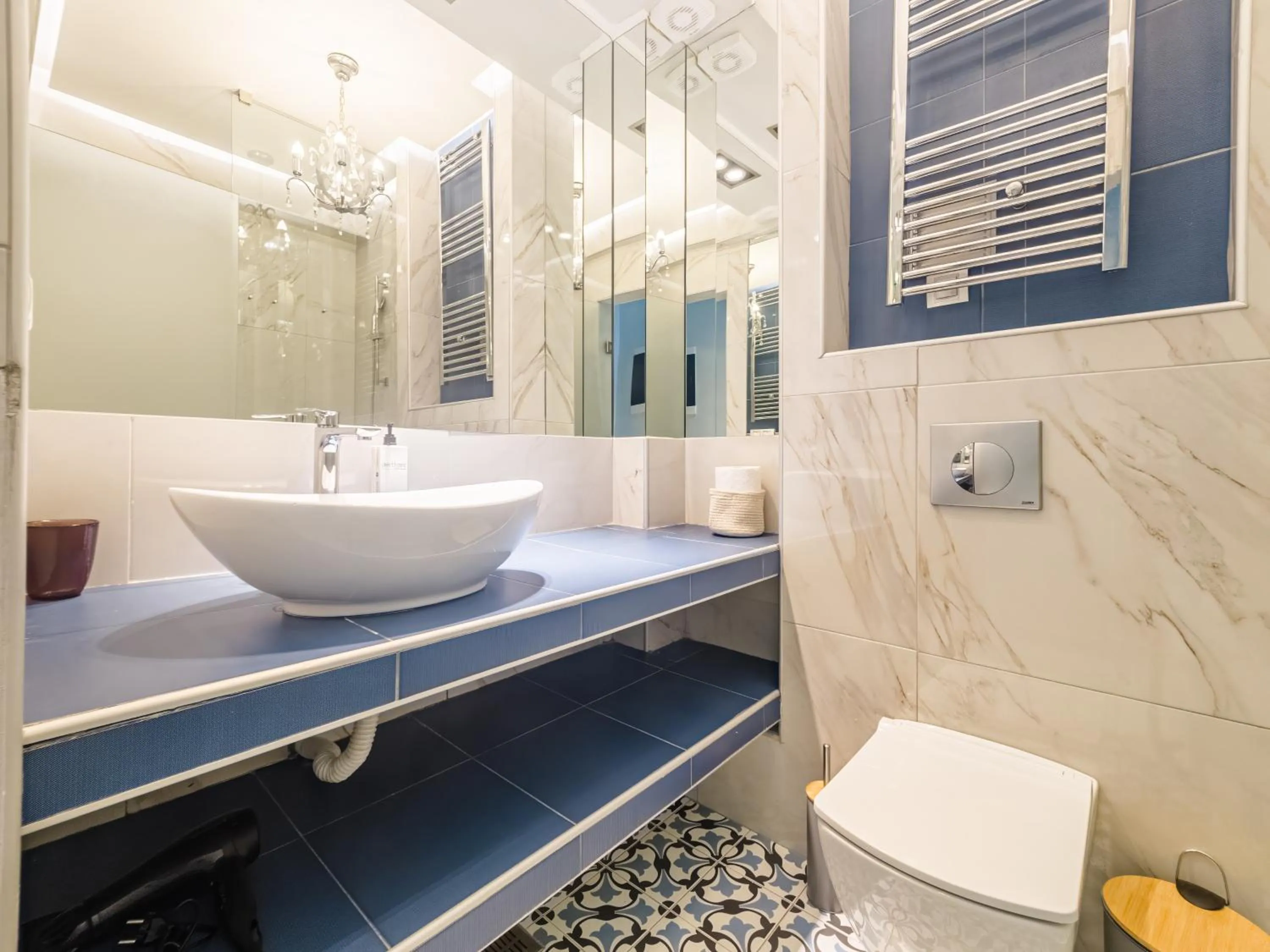 Bathroom in Alpha Luxury Suites