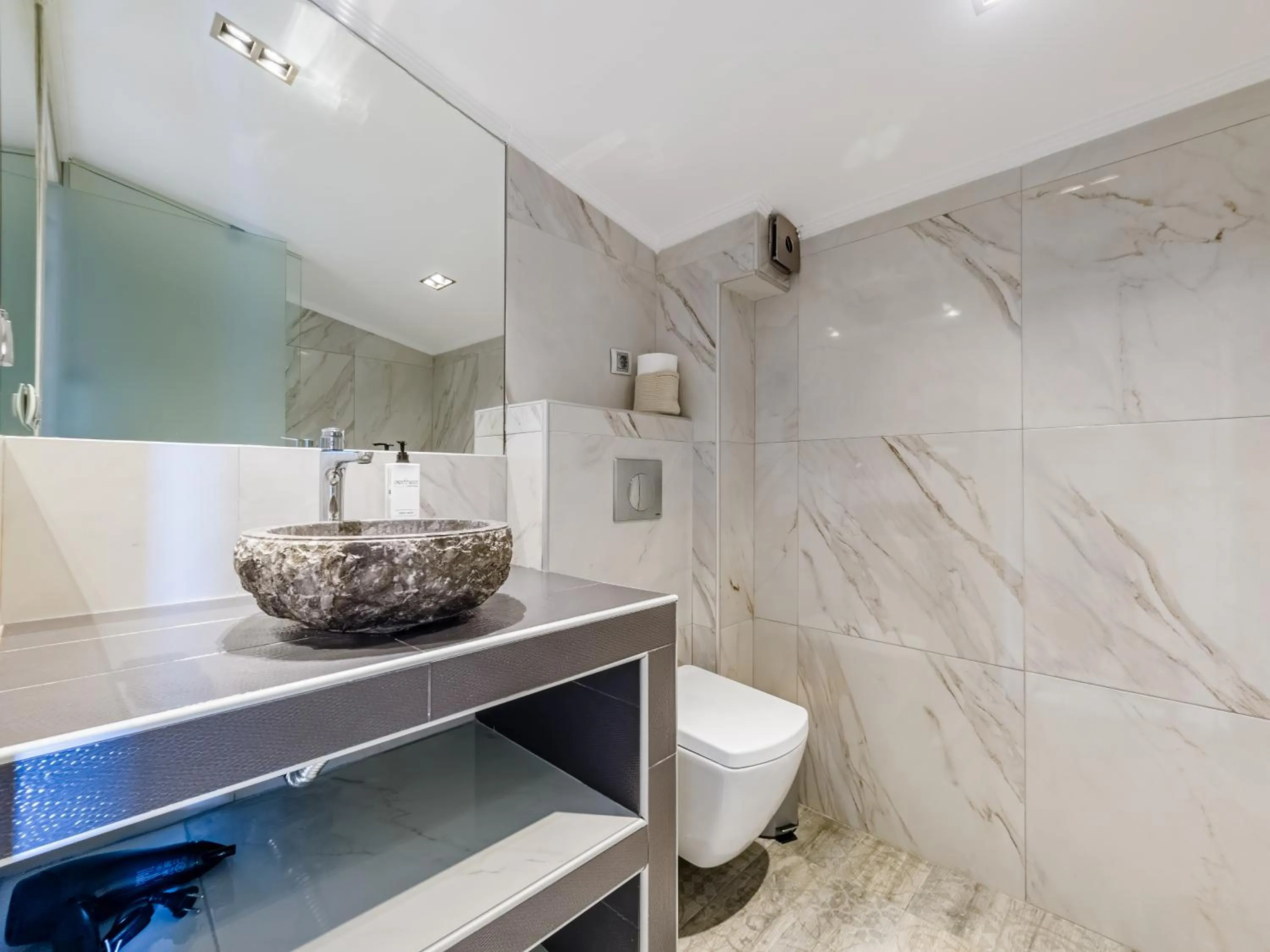 Bathroom in Alpha Luxury Suites