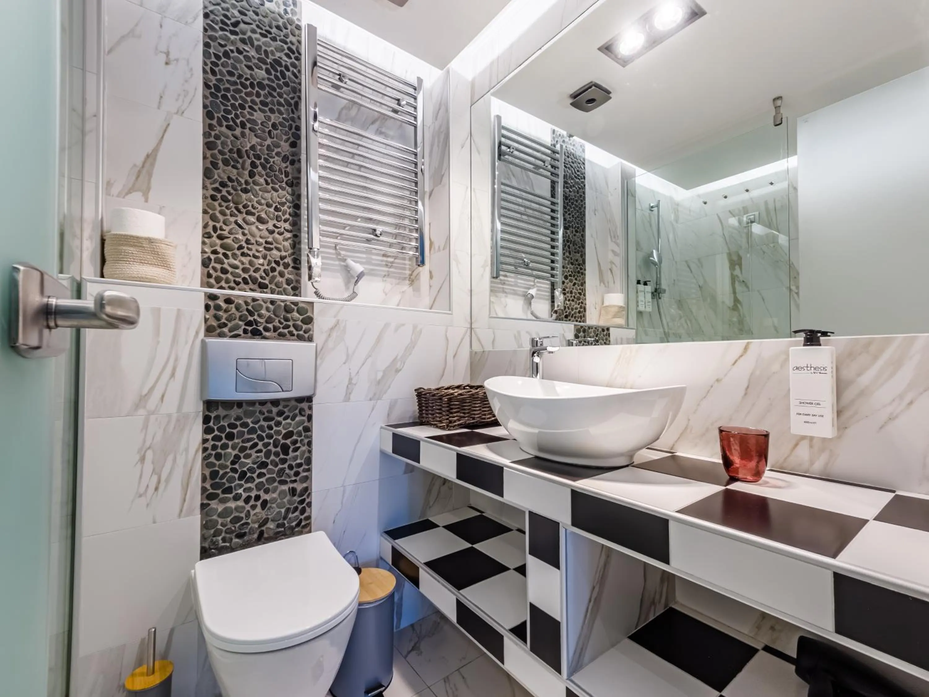 Bathroom in Alpha Luxury Suites