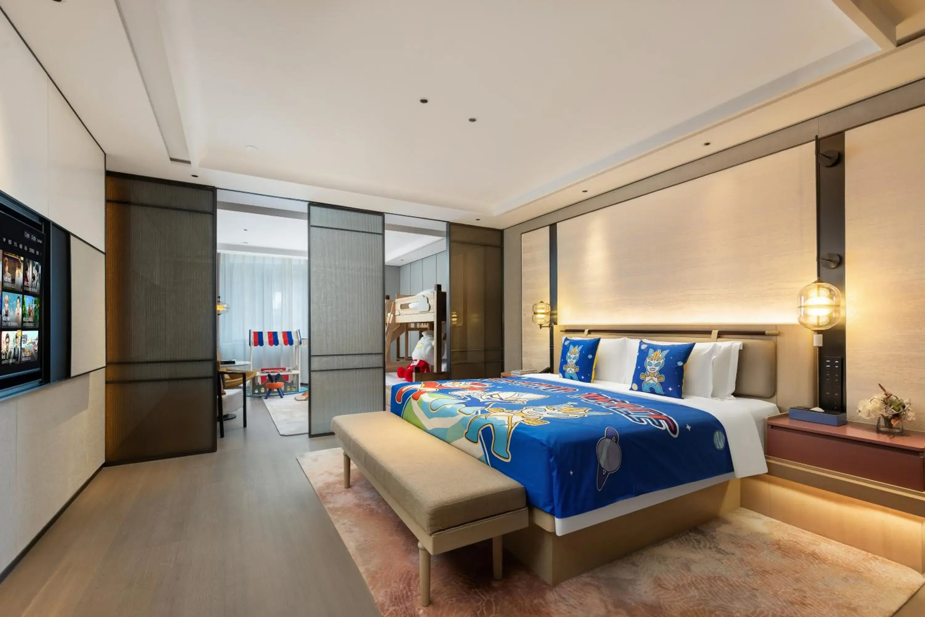 Superior Family Room in Shanghai Hongqiao Heyitang Hotel Beixinjing Subway Station Branch Superior Family Room in Shanghai Hongqiao Heyitang Hotel Beixinjing Subway Station Branch