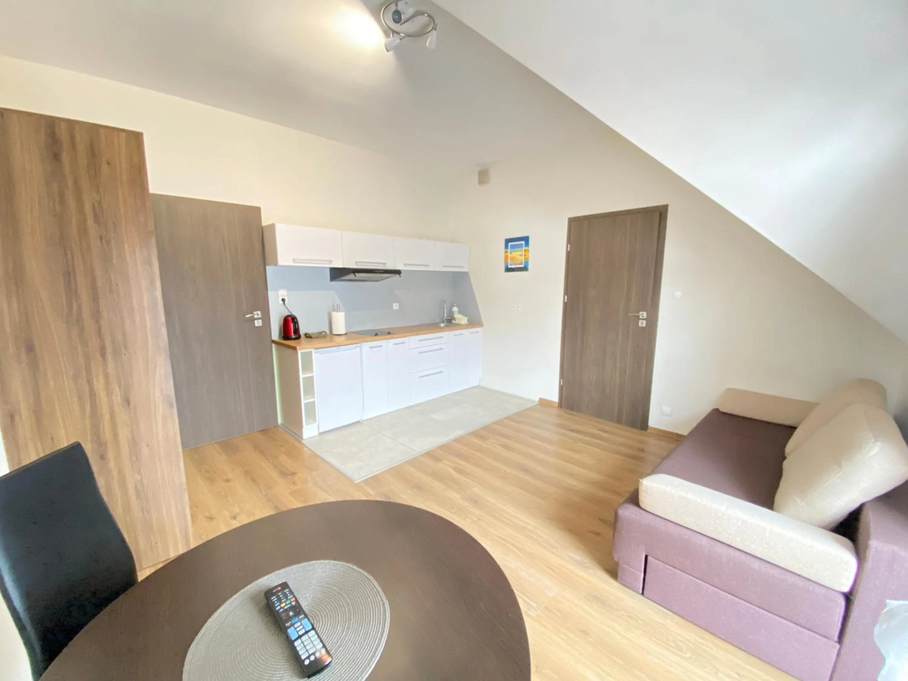 Kitchen or kitchenette in Dom Nad Brennica Pokoje i Apartamenty