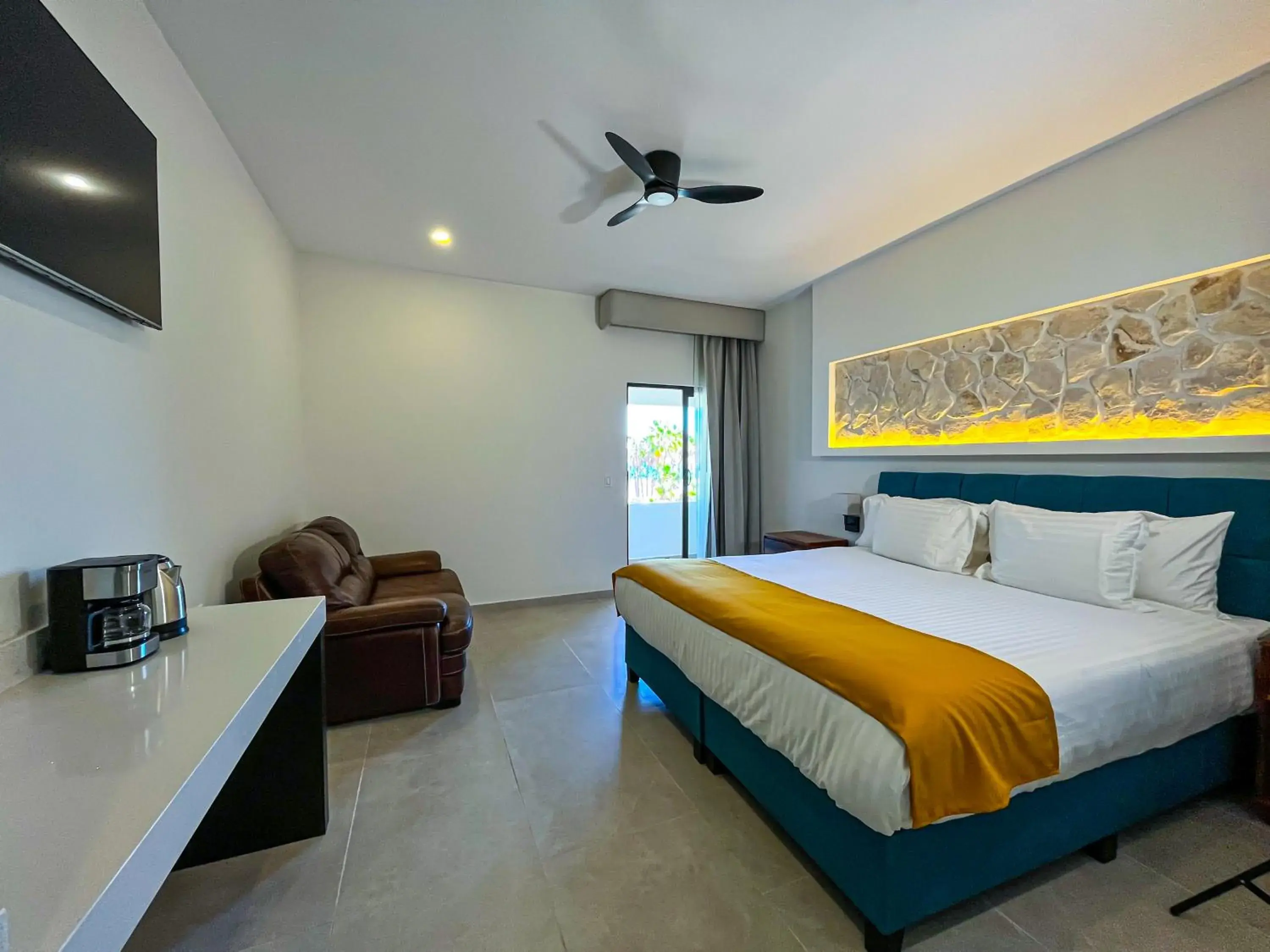 Bed in Hotel Loreto Palmar Bed in Hotel Loreto Palmar