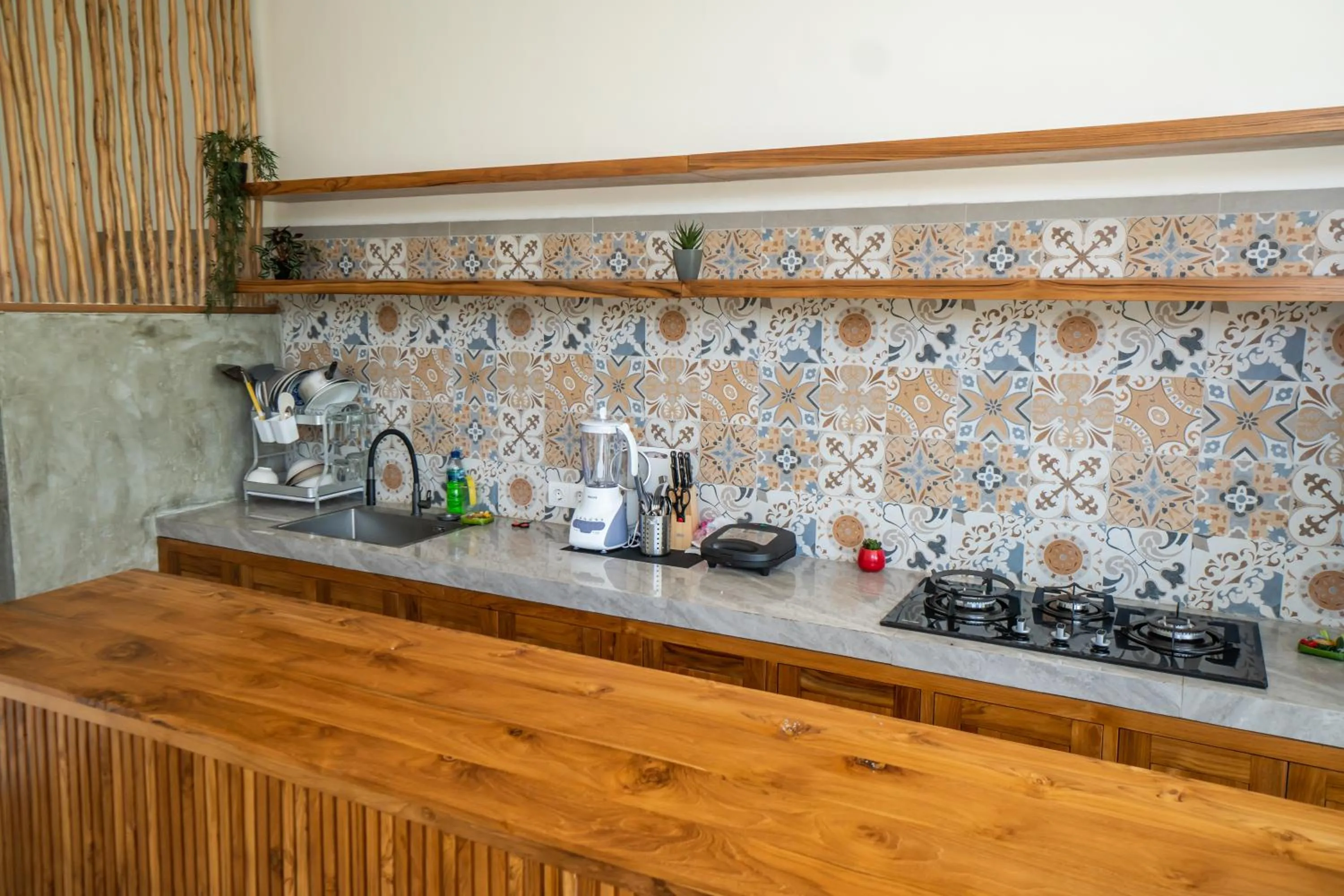 Kitchen or kitchenette in Kemari Ubud