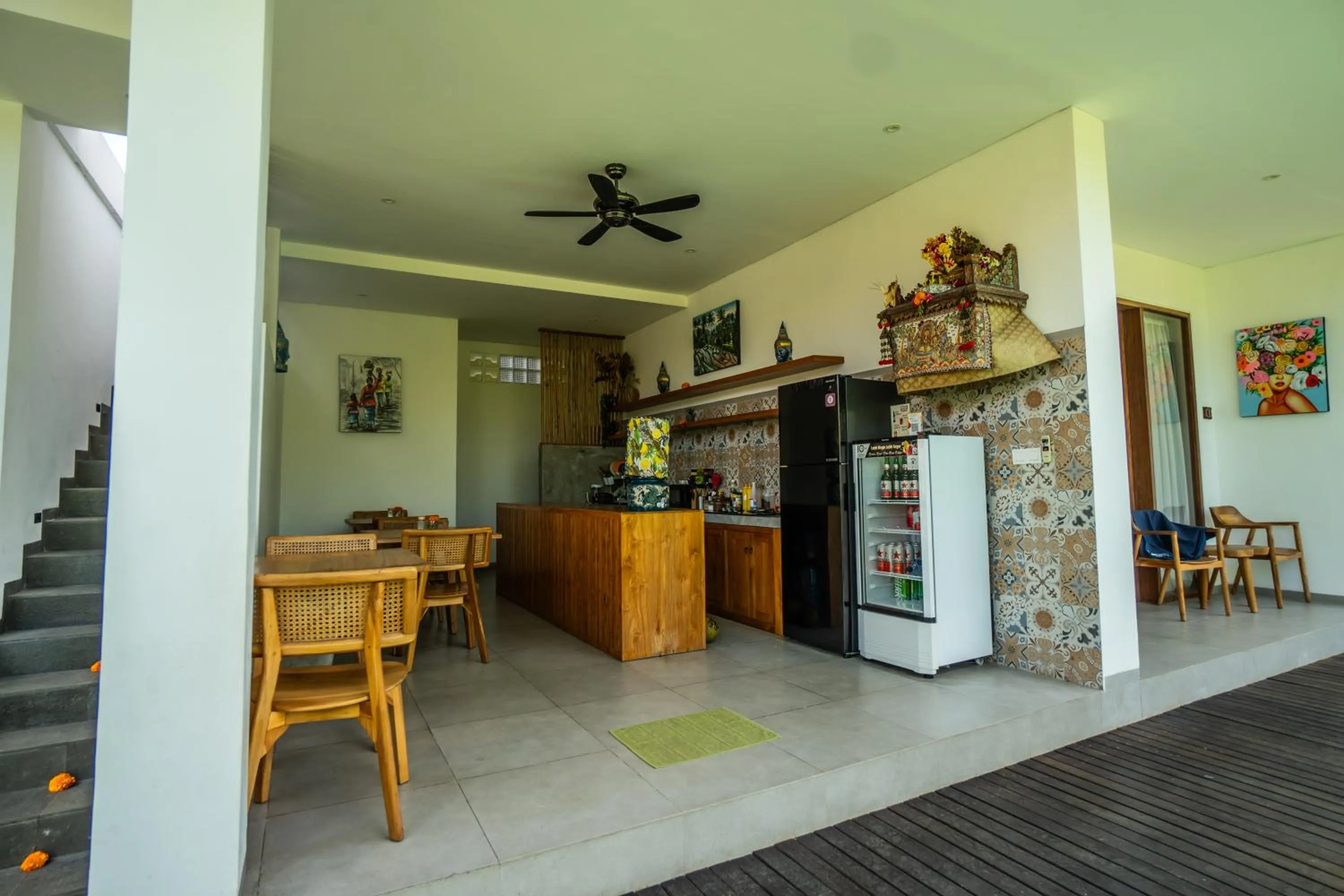 Kitchen or kitchenette in Kemari Ubud