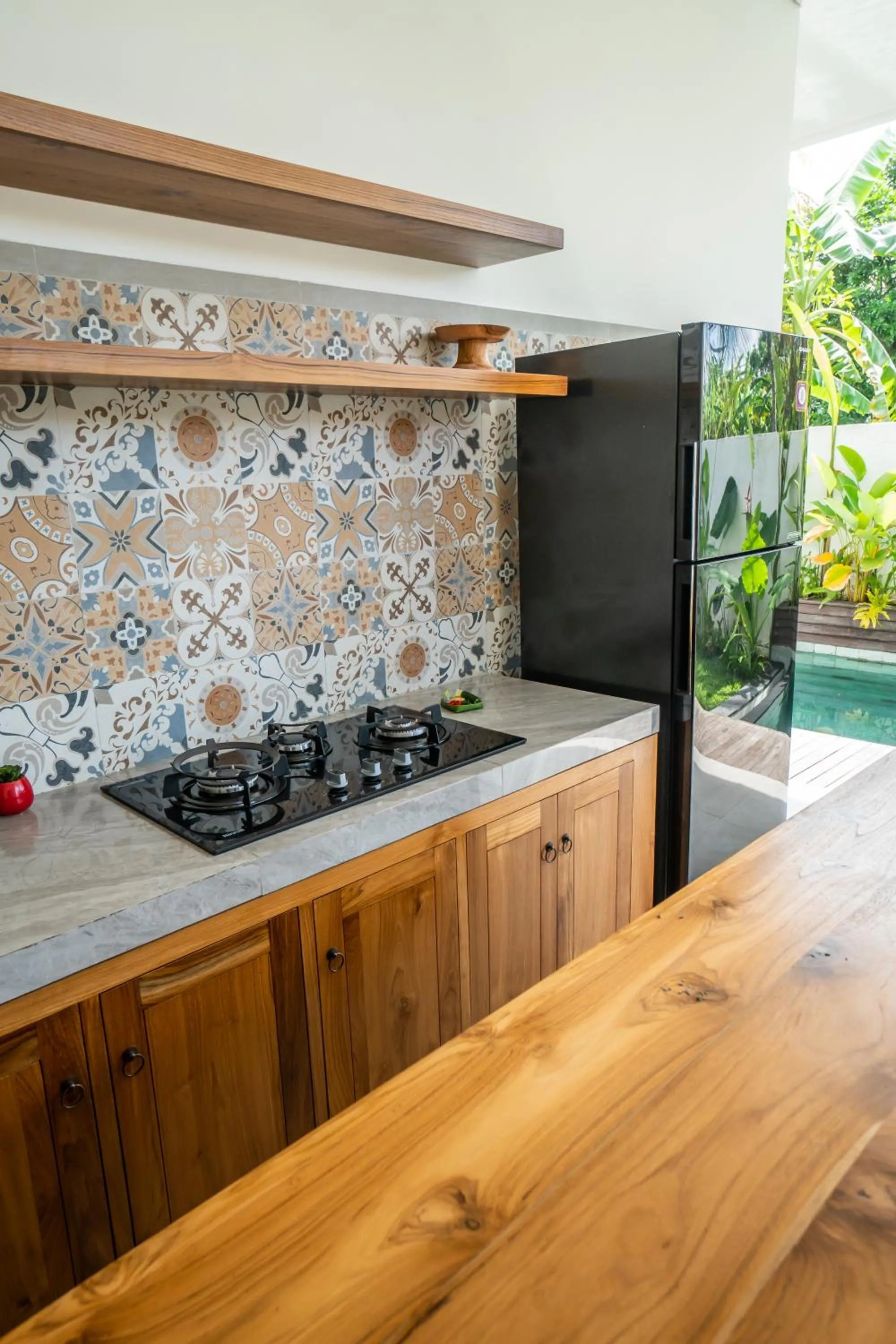 Kitchen or kitchenette in Kemari Ubud
