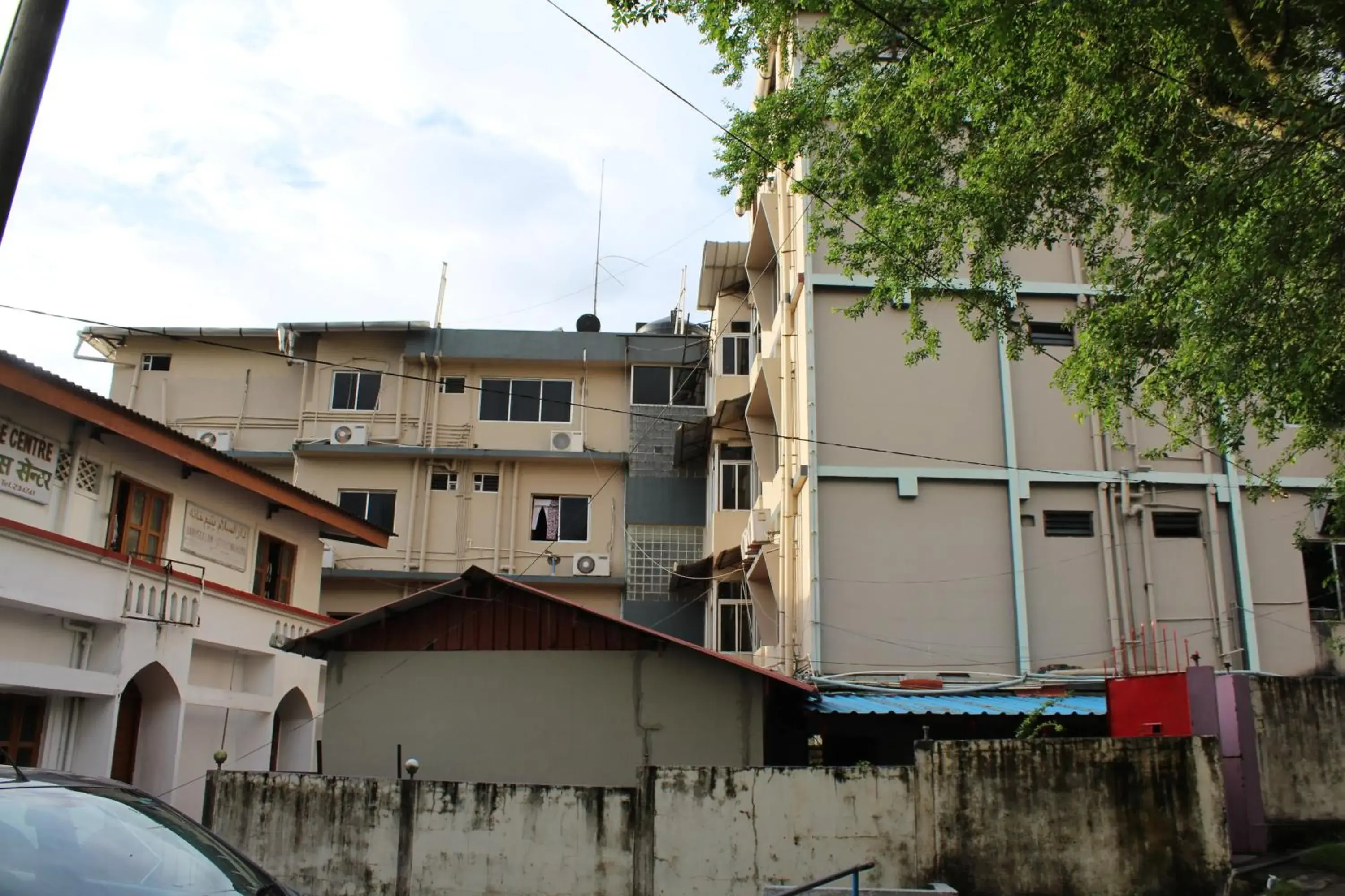 Property building in Hotel Shreesh Property building in Hotel Shreesh