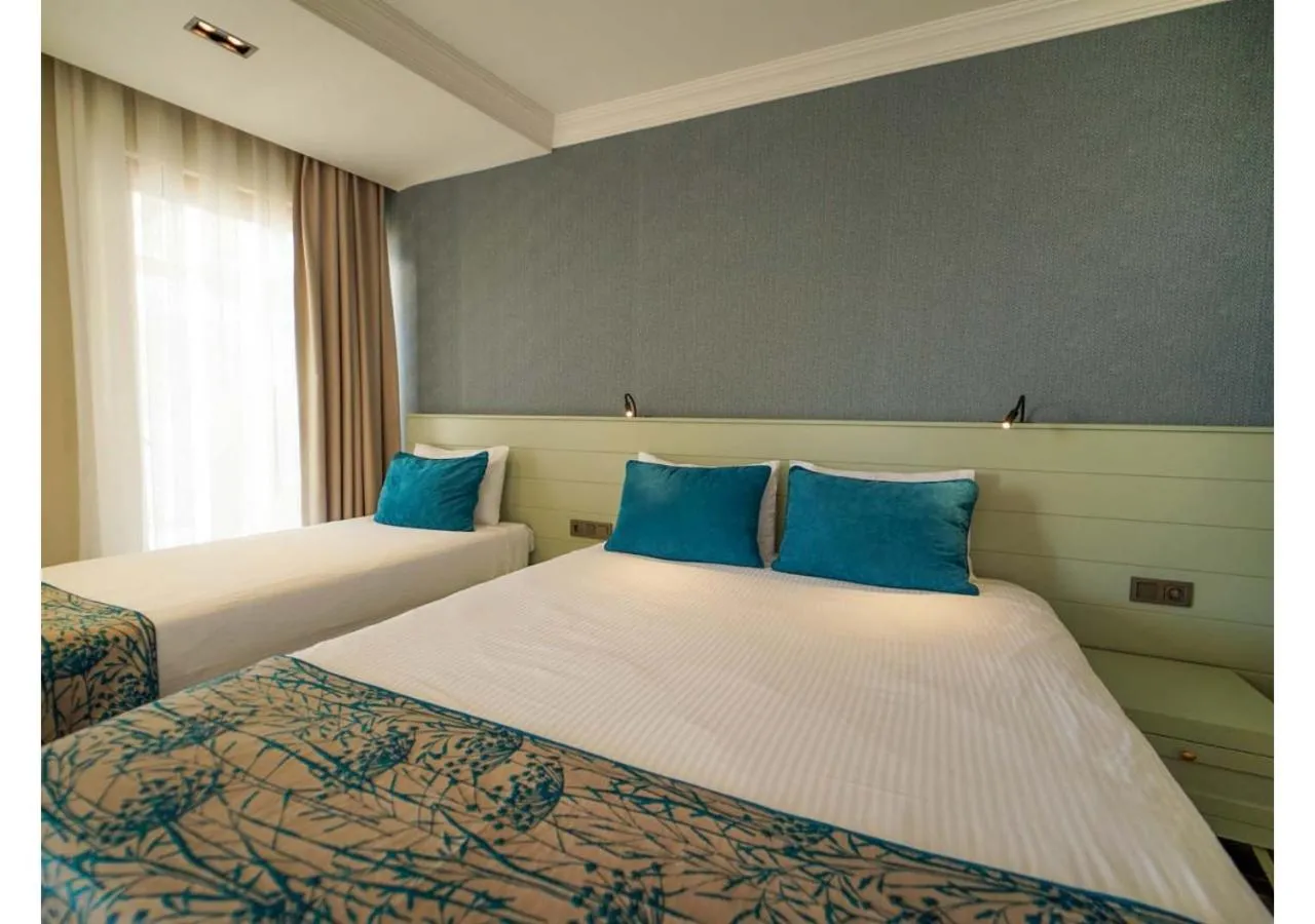 Bed in White Palace Apart