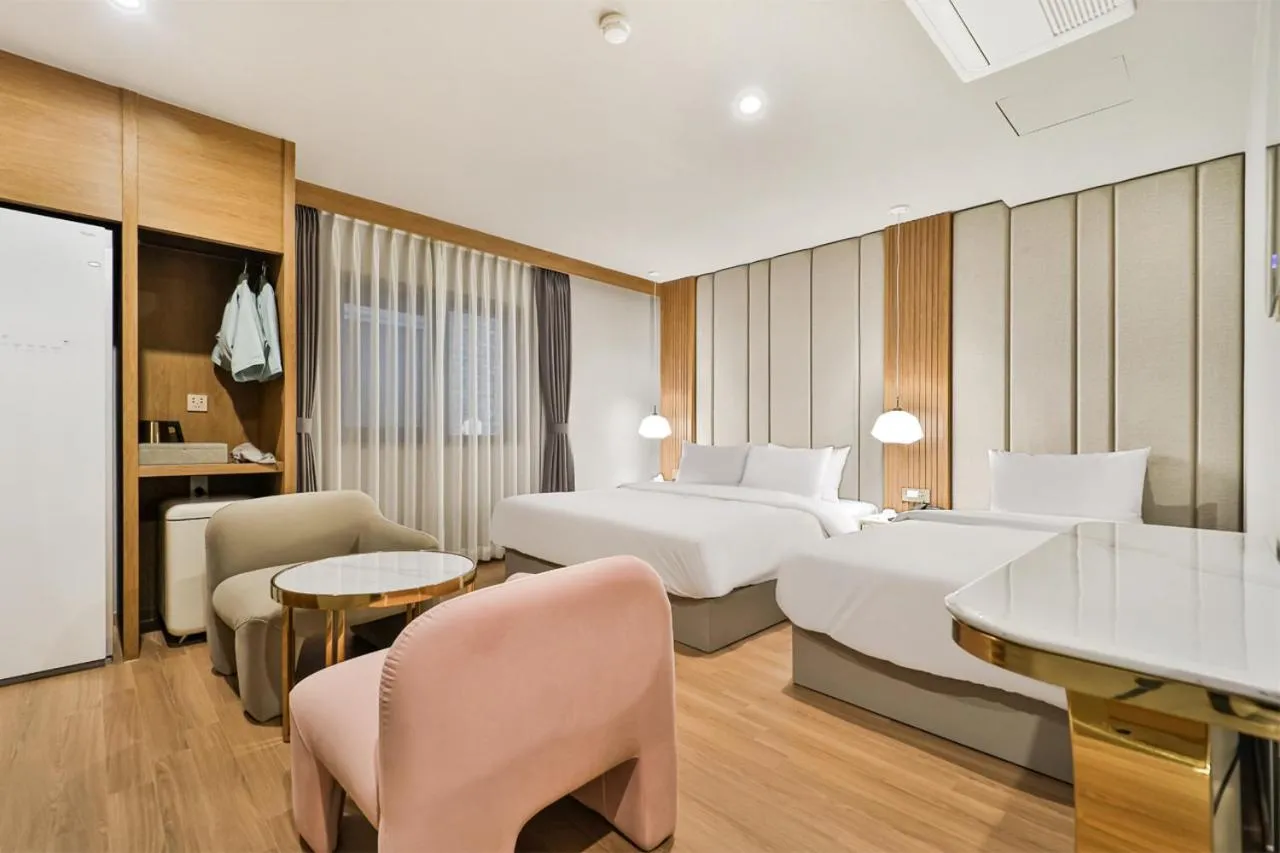 Bed in Grandis Hotel