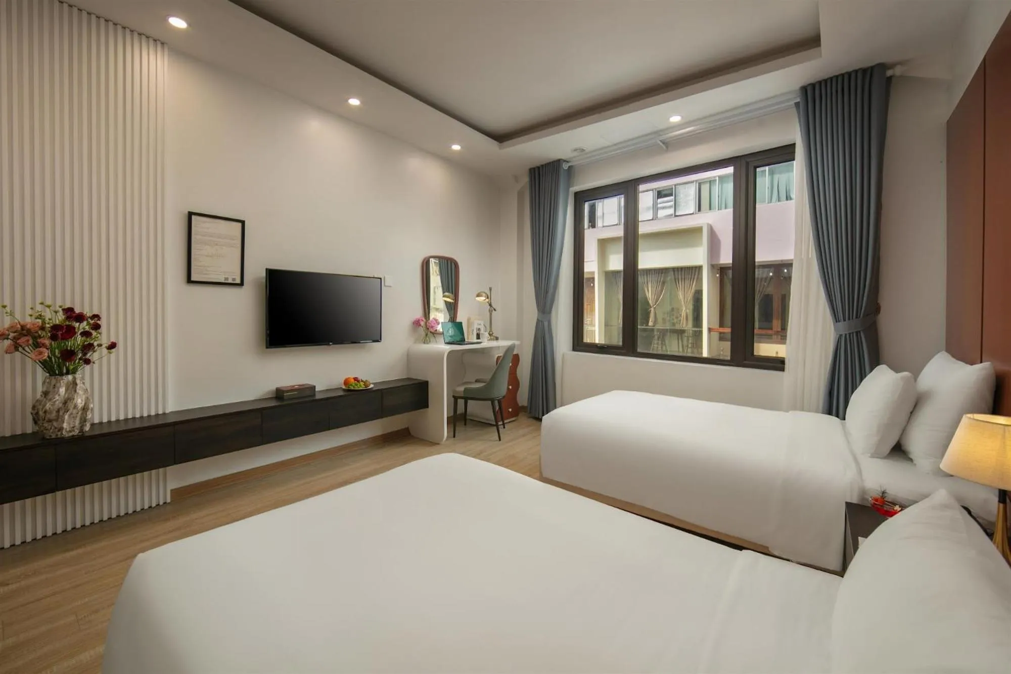 Bedroom, Bed in Amira Hotel Bắc Ninh