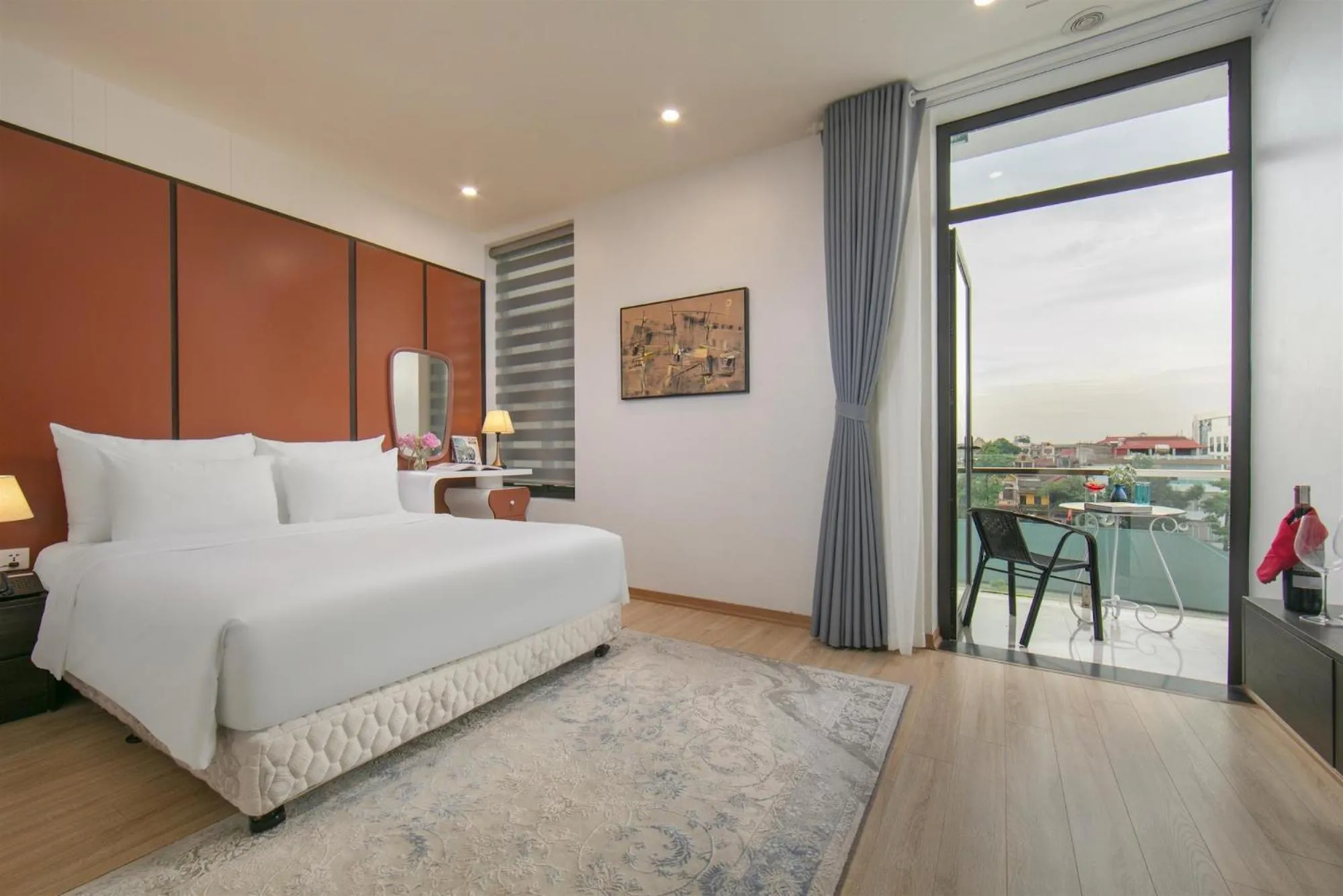 Bed in Amira Hotel Bắc Ninh