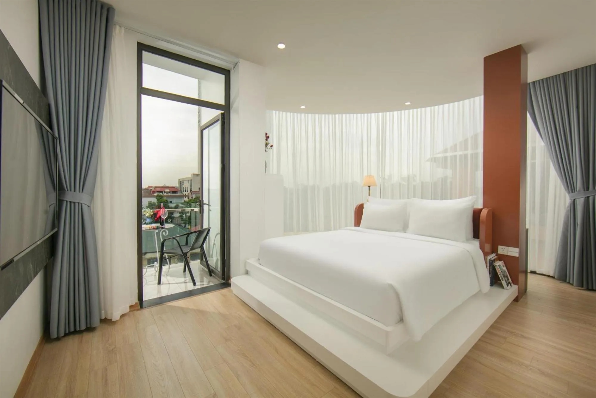 Bed in Amira Hotel Bắc Ninh