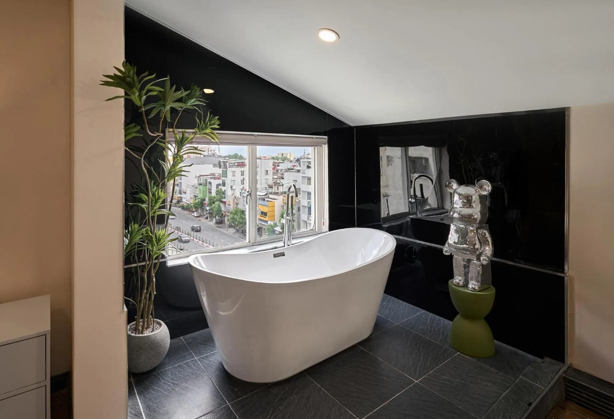 Bathroom in The Passion Lux Airport Hotel Apartment - Free Airport