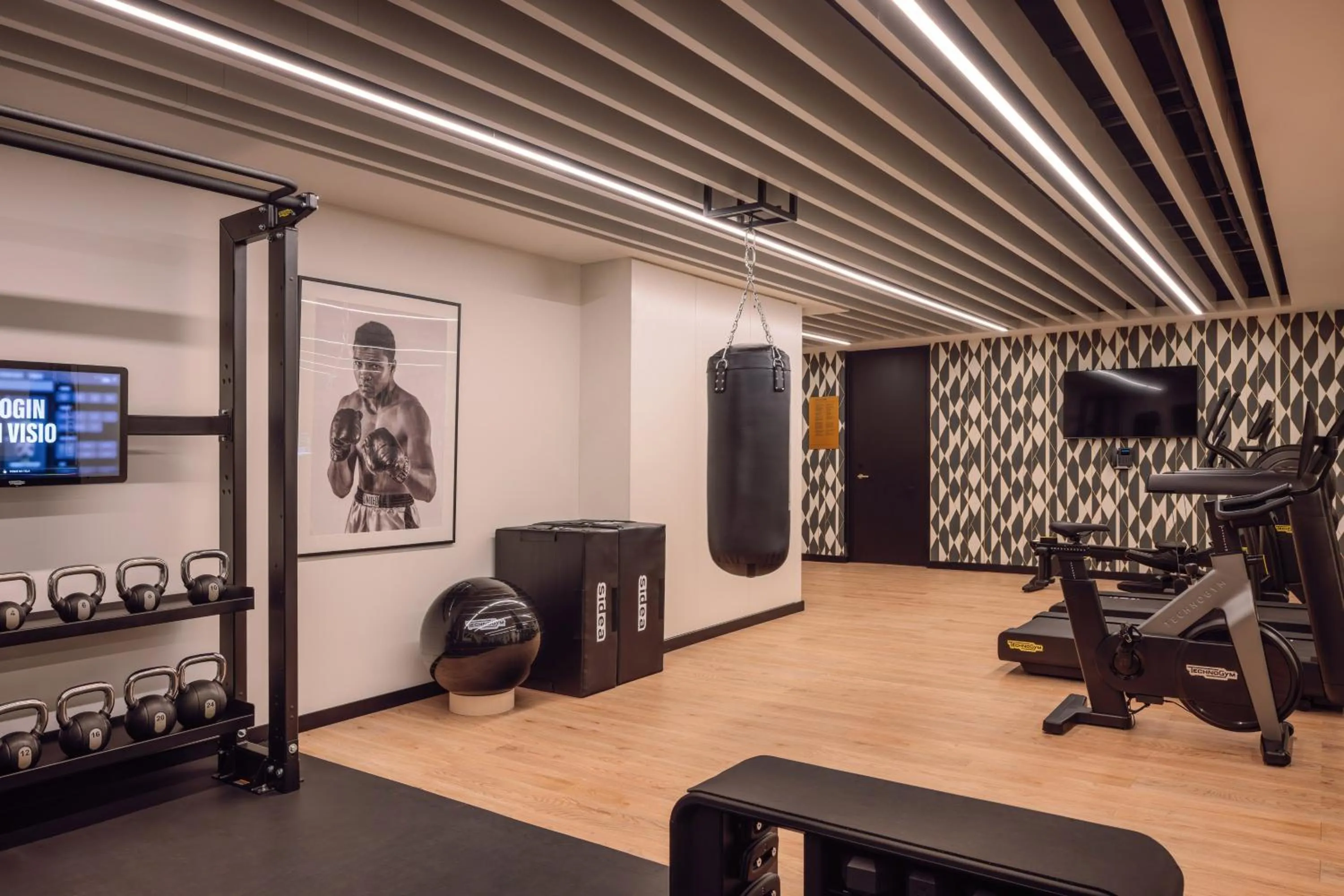 Fitness centre/facilities in ME Lisbon by Meliá
