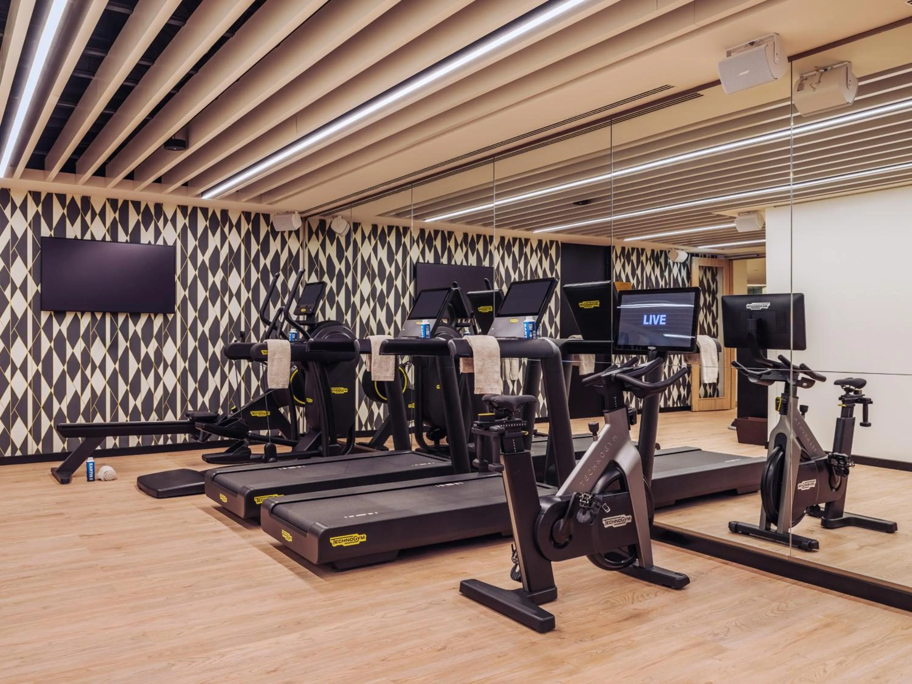 Fitness centre/facilities in ME Lisbon by Meliá