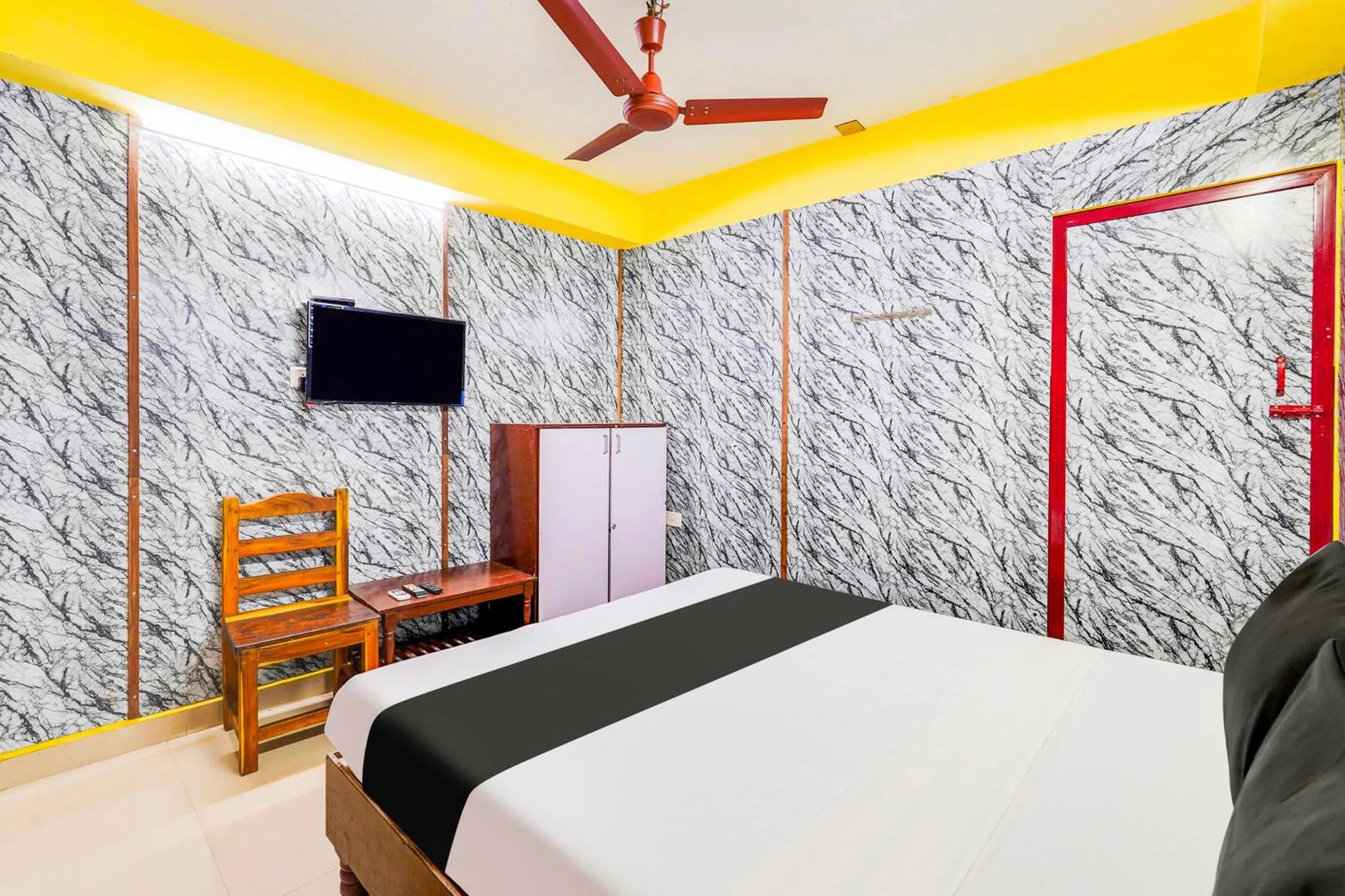 Bedroom, Bed in Super Hotel O Heritage Town Formerly Vasavi