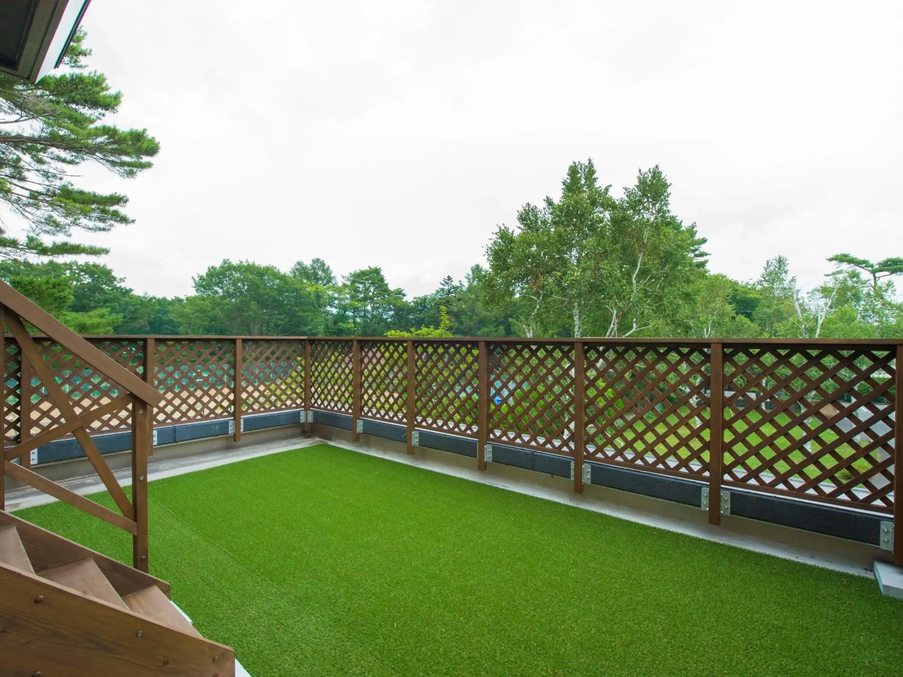 Balcony/Terrace in Wan Wan Paradise Premier Yamanakako Balcony/Terrace in Wan Wan Paradise Premier Yamanakako