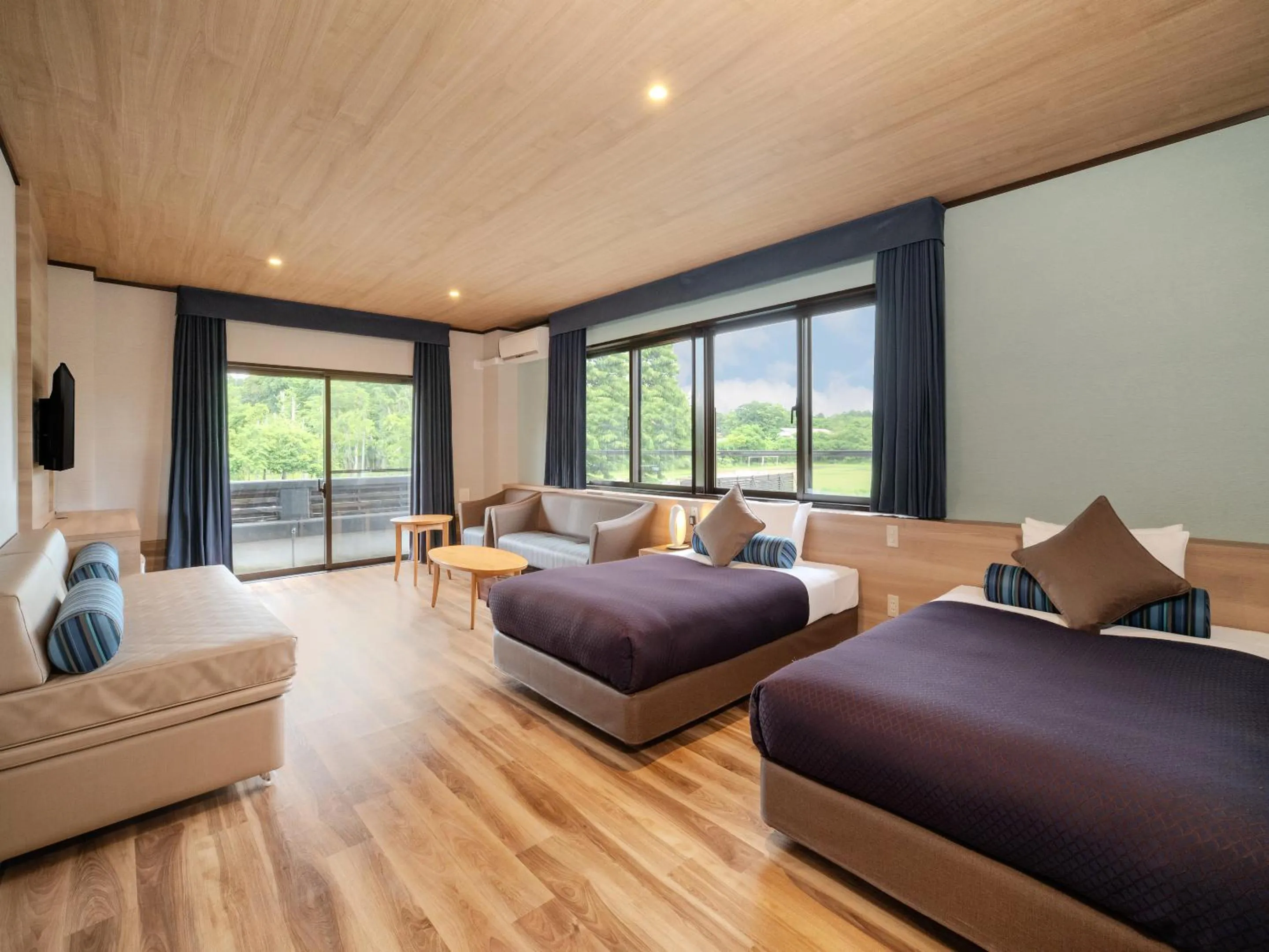 Photo of the whole room, Bed in Wan's Resort Yamanakako