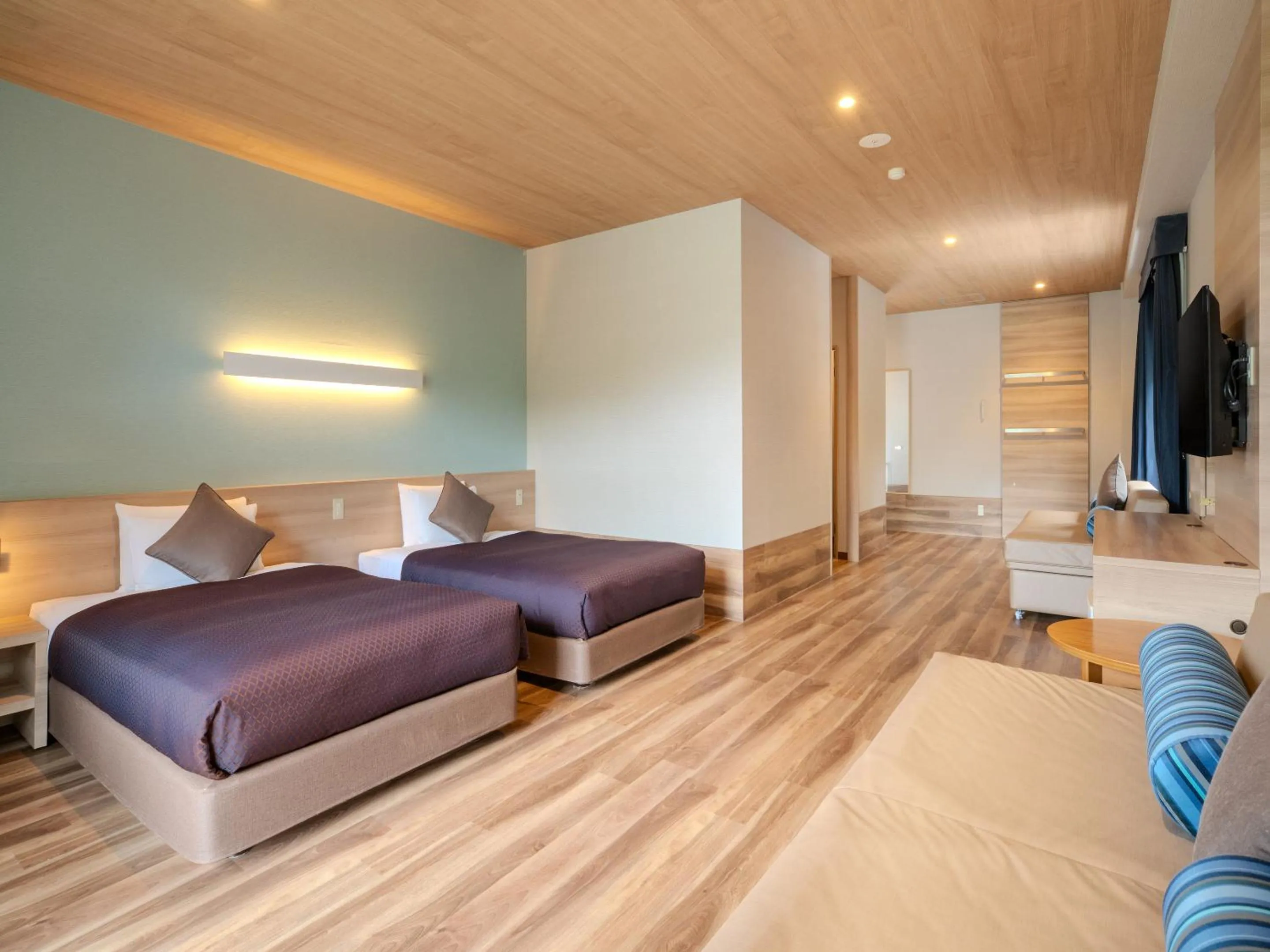 Photo of the whole room, Bed in Wan's Resort Yamanakako