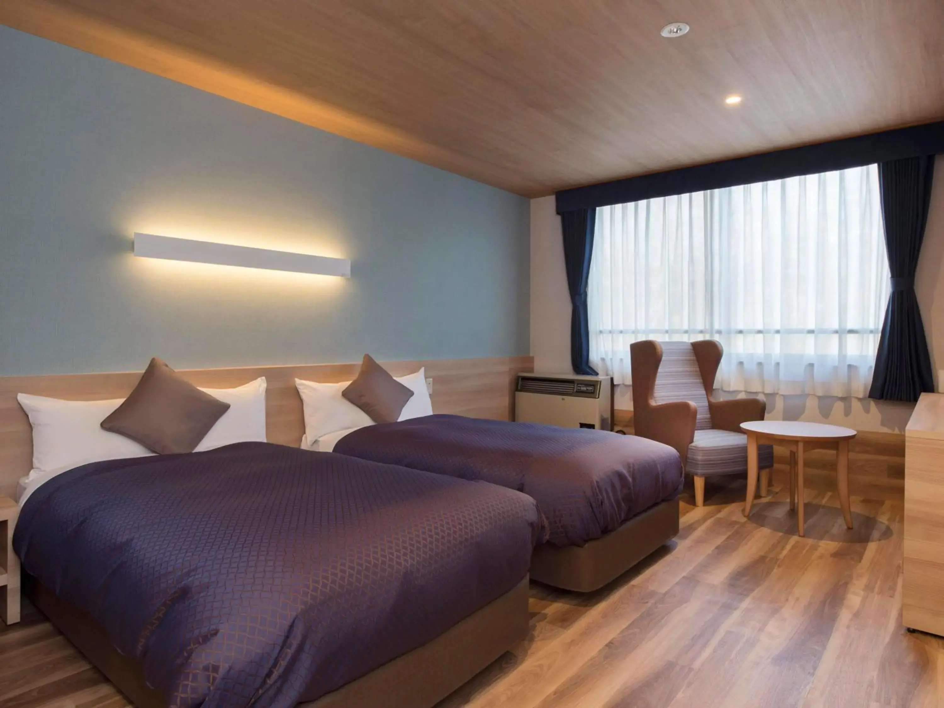 Photo of the whole room, Bed in Wan's Resort Yamanakako Photo of the whole room, Bed in Wan's Resort Yamanakako