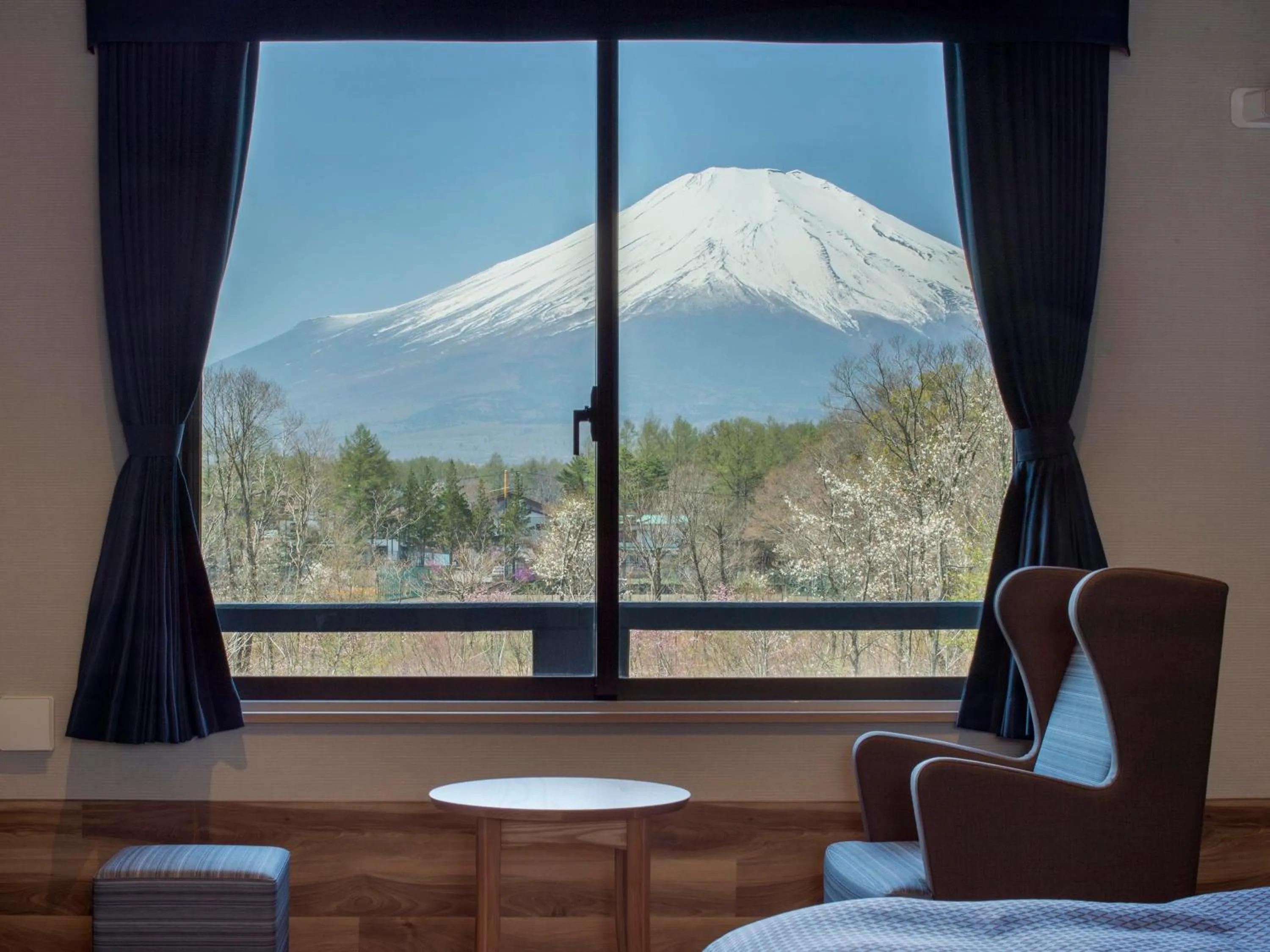 Mountain view in Wan's Resort Yamanakako