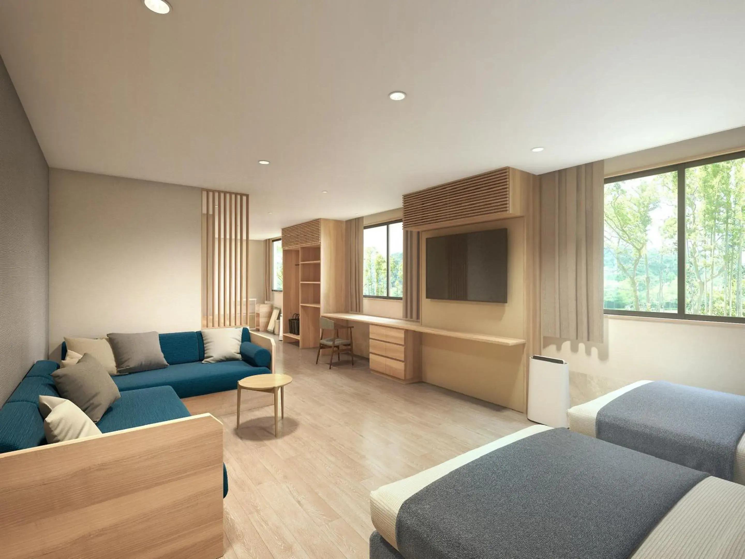 Photo of the whole room in Wan Wan Paradise Premier Yamanakako Photo of the whole room in Wan Wan Paradise Premier Yamanakako