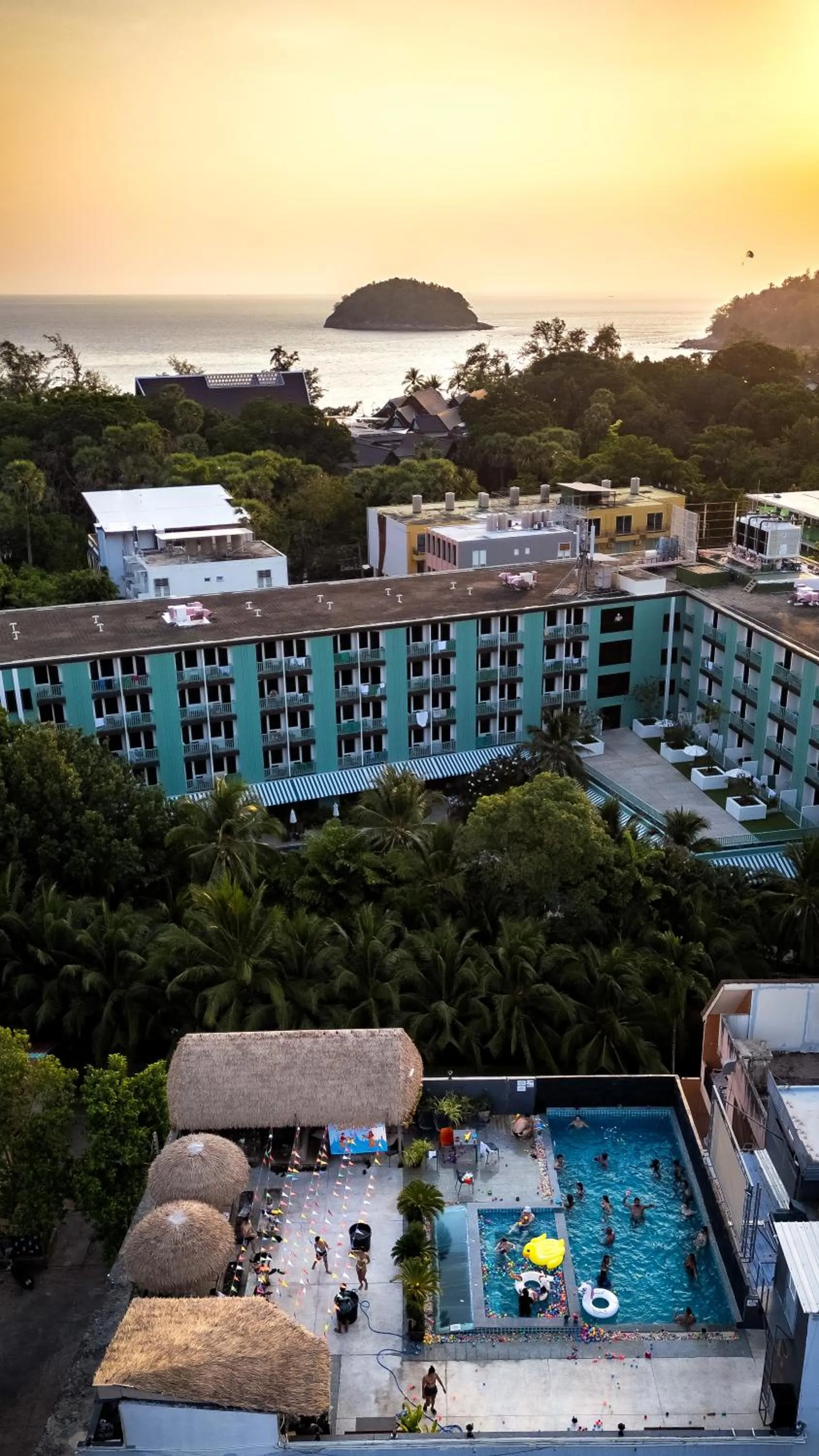 Property building in EBS Hostel Phuket