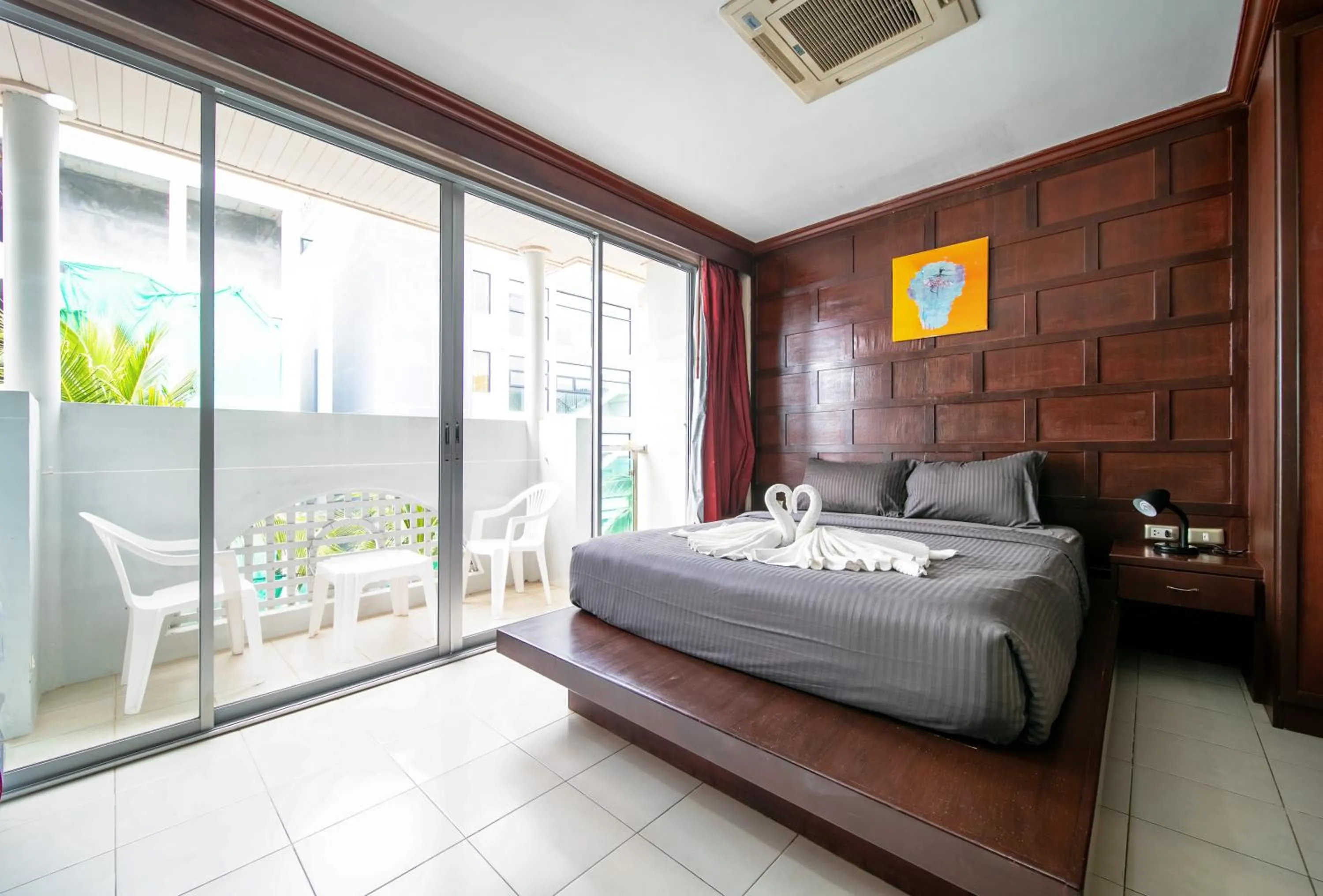 Bedroom, Bed in EBS Hostel Phuket