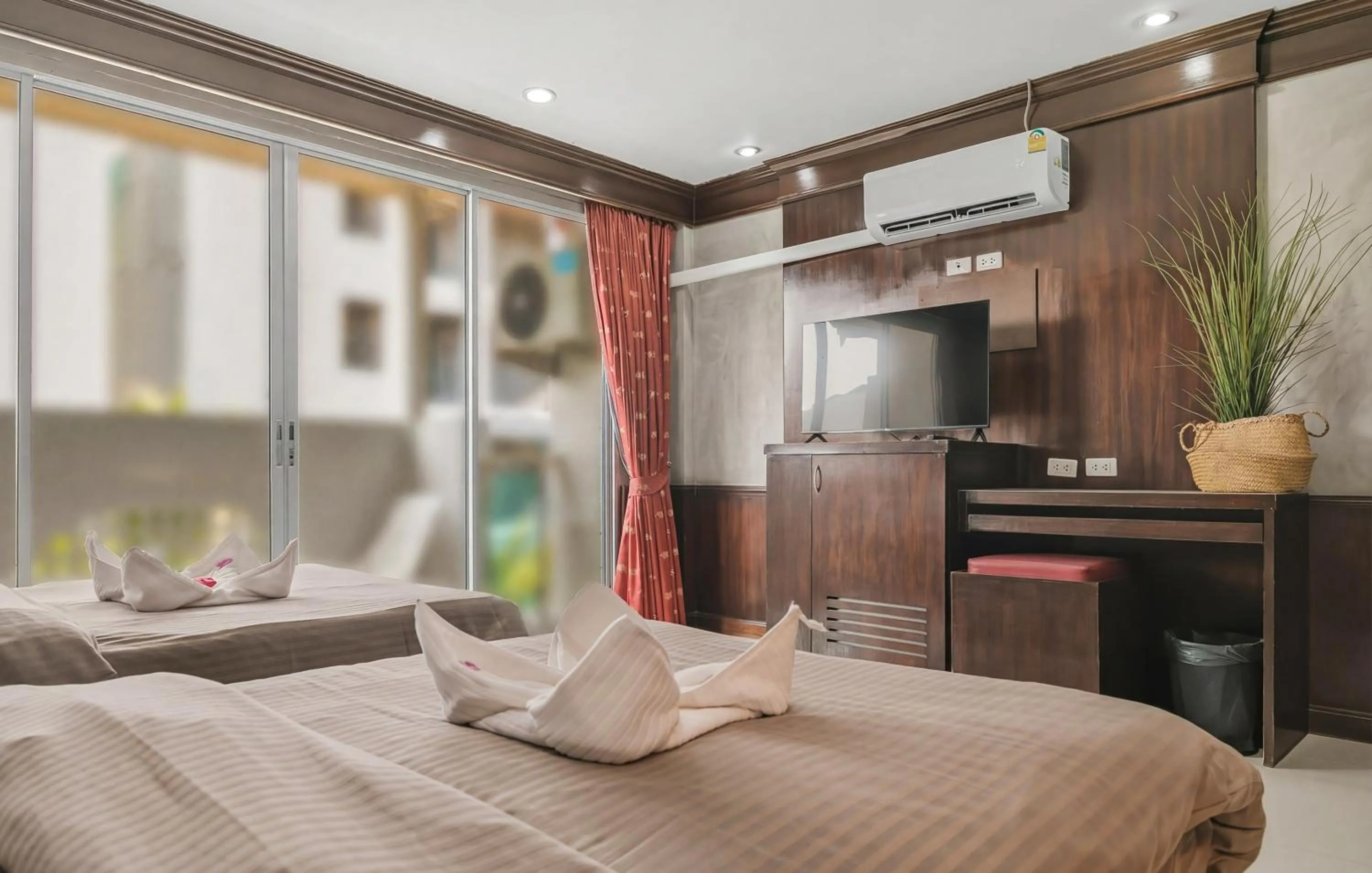 Bedroom, Bed in EBS Hostel Phuket