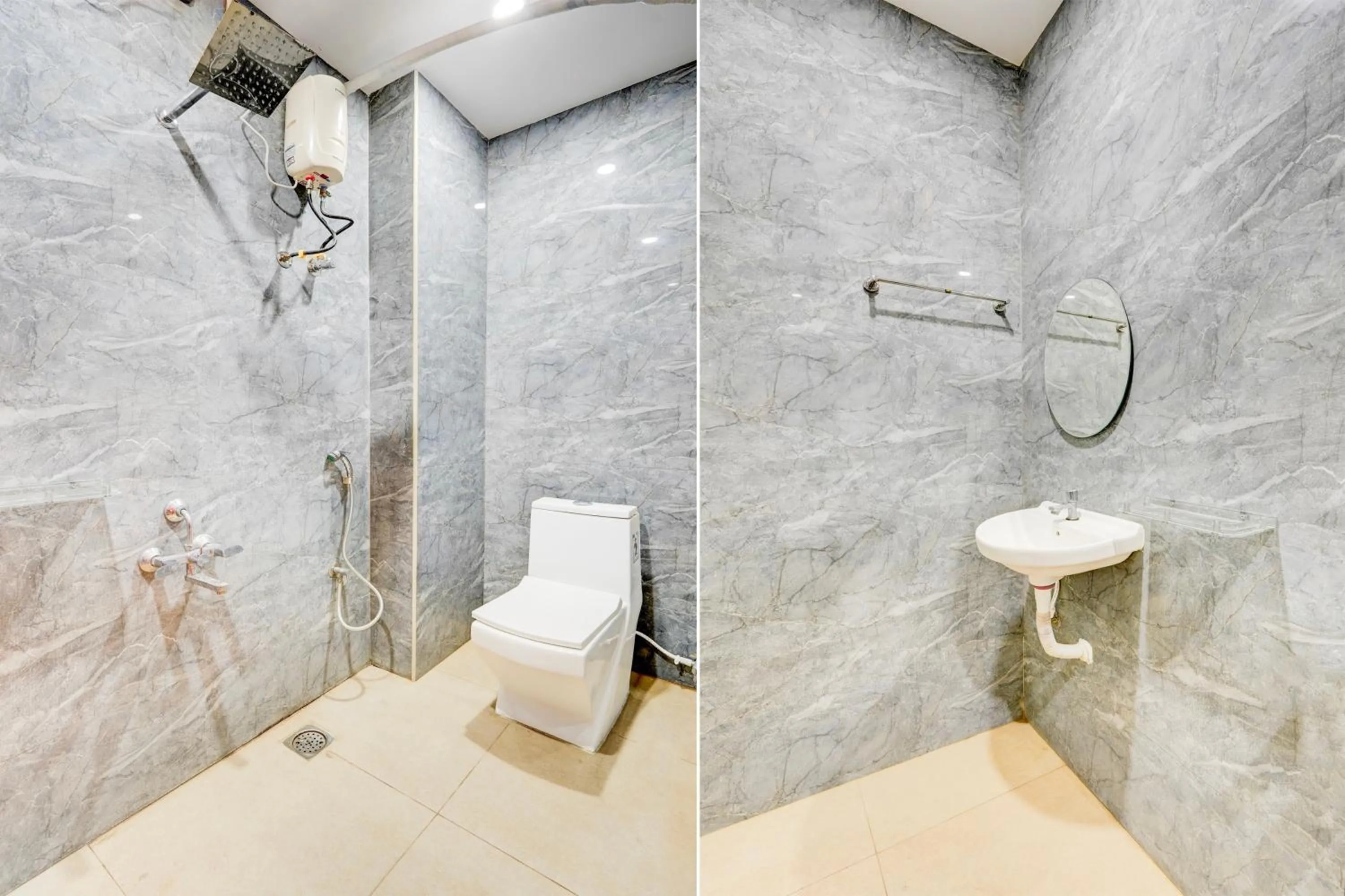 Bathroom in Super Collection O Kundrathur Near Murugan Temple