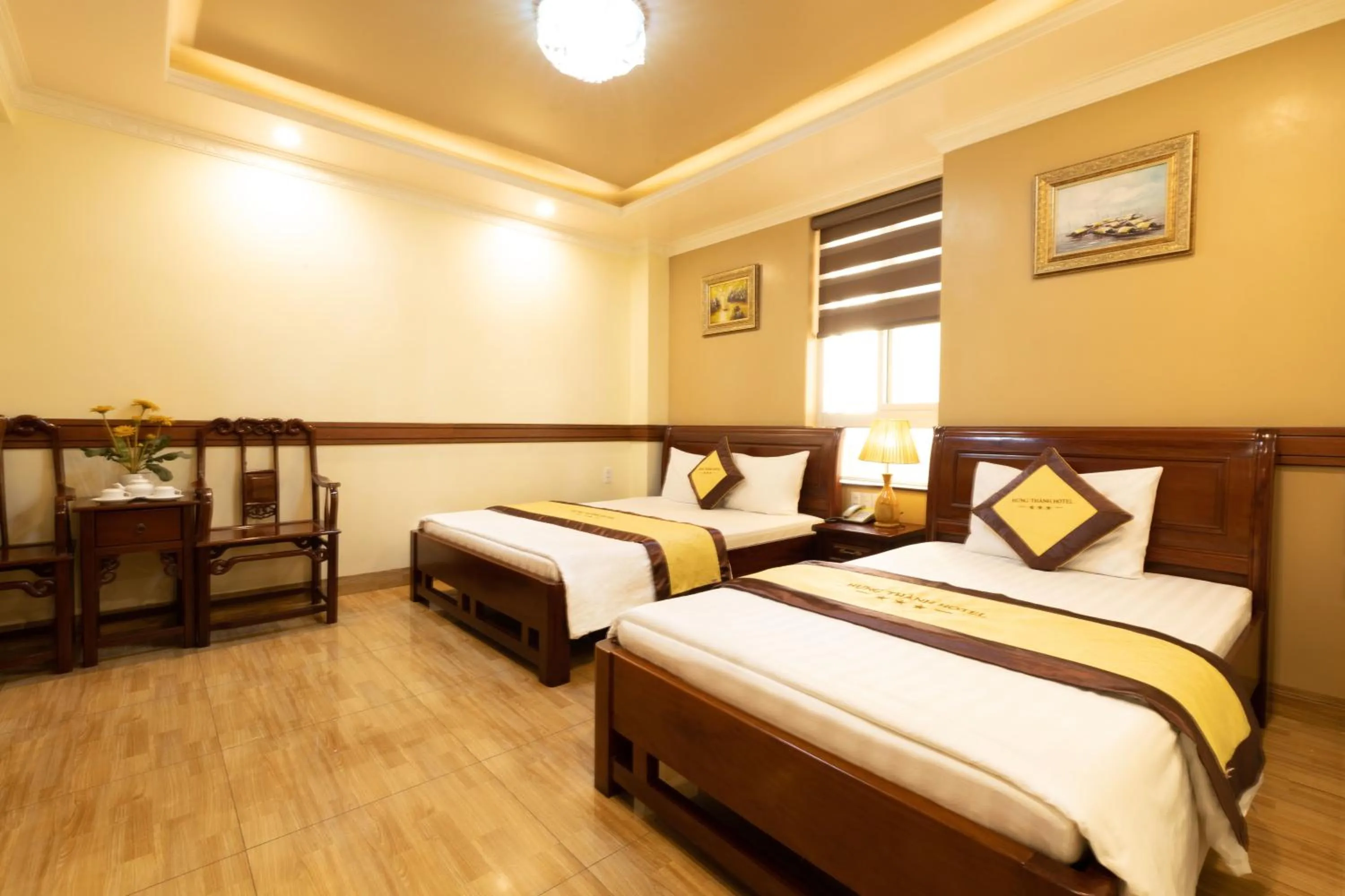 Bed in Hung Thanh Airport Hotel - Gần Siêu Thị Vincom