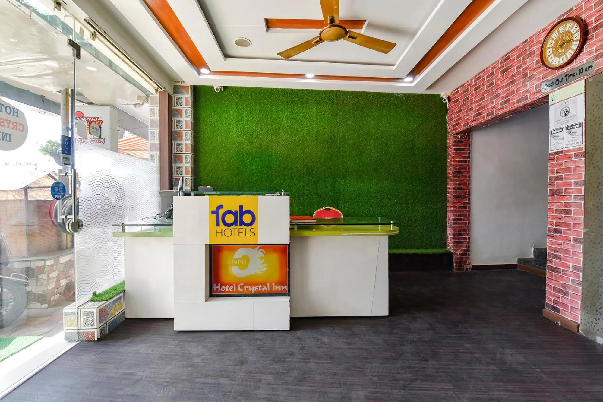 Lobby or reception in FabHotel Crystal Inn II - Paldi Char Rasta