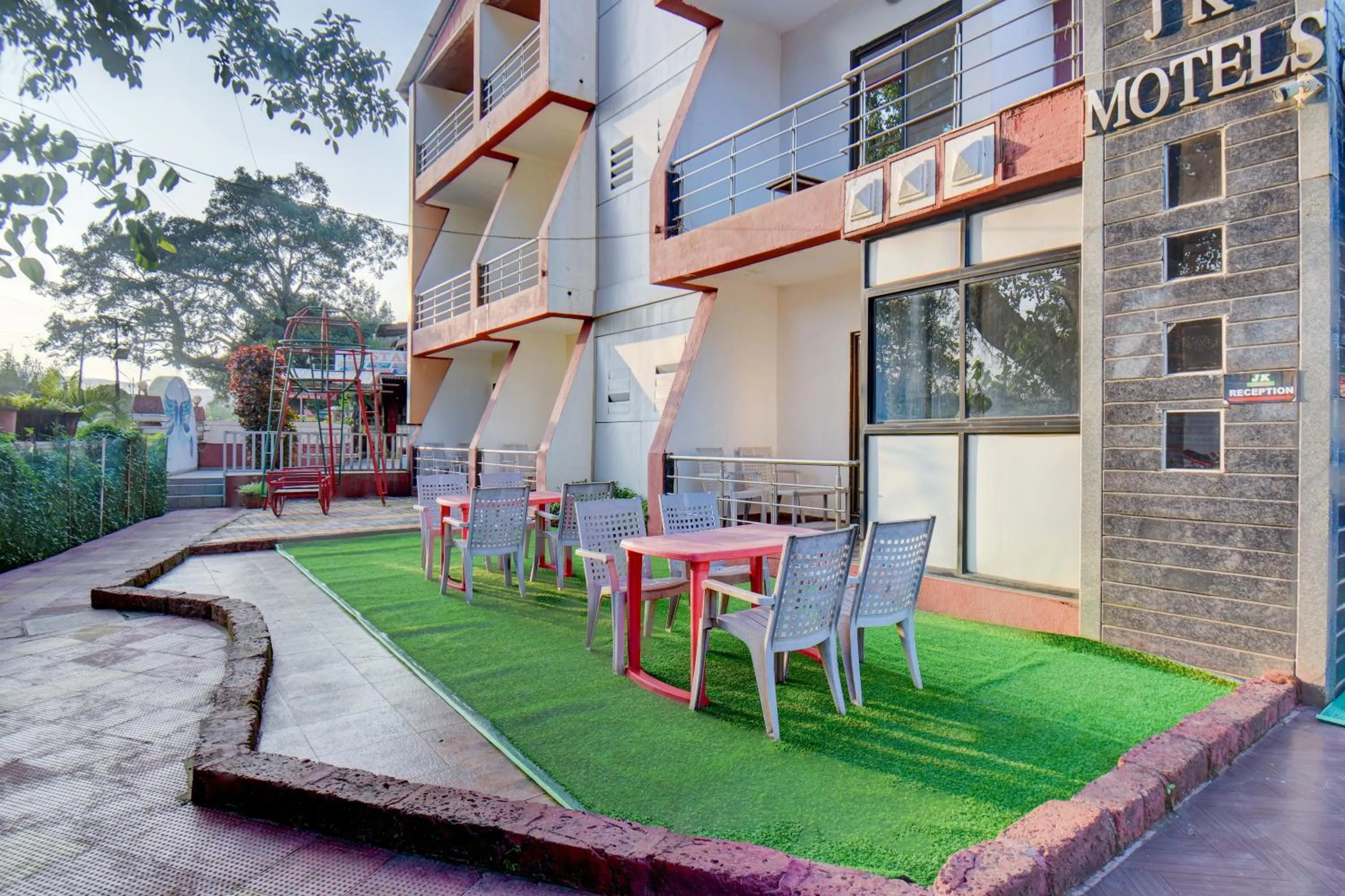 Children play ground in JK Hotels & Spa, Mahabaleshwar